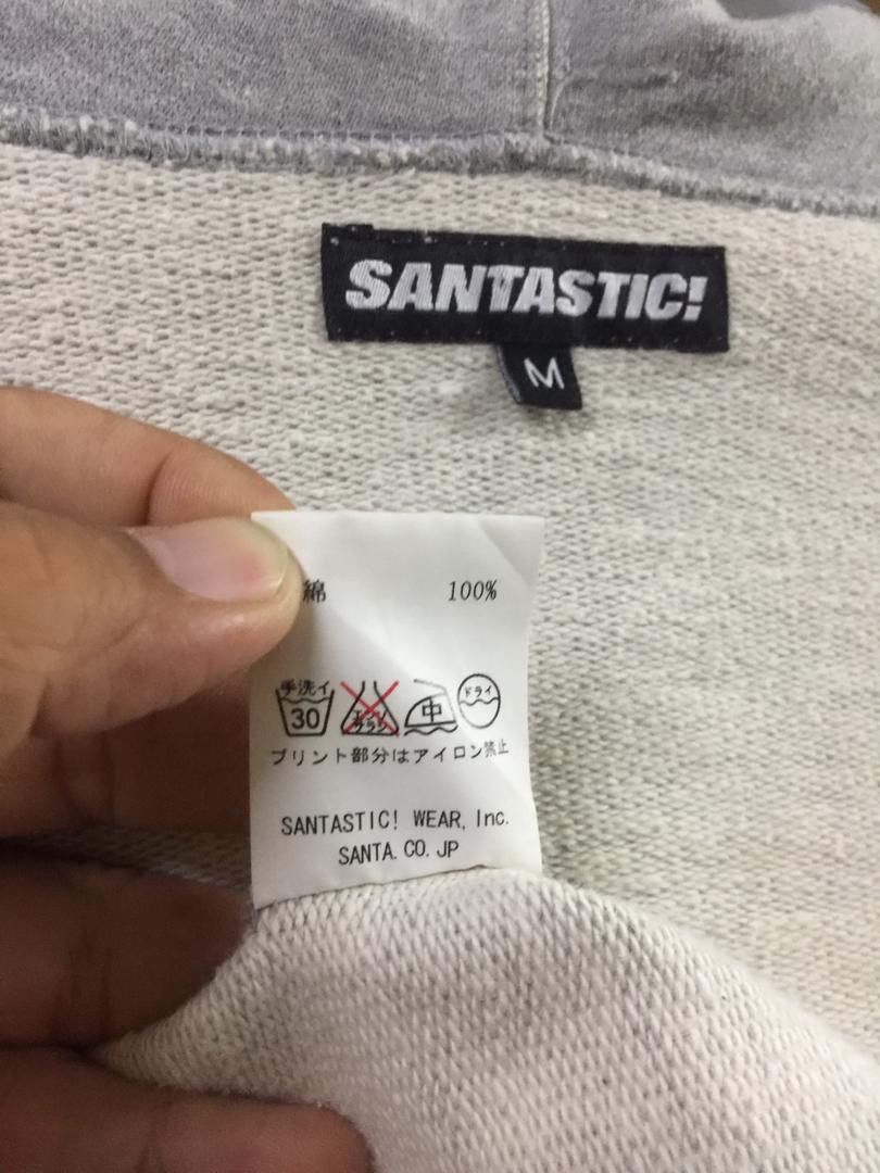 Japanese Brand SANTASTIC - SARU Hoodie Japanese Streetwear Size US M / EU 48-50 / 2 - 10 Thumbnail