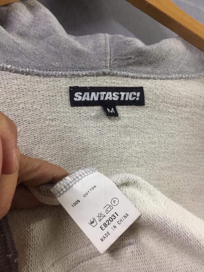 Japanese Brand SANTASTIC - SARU Hoodie Japanese Streetwear Size US M / EU 48-50 / 2 - 11 Thumbnail