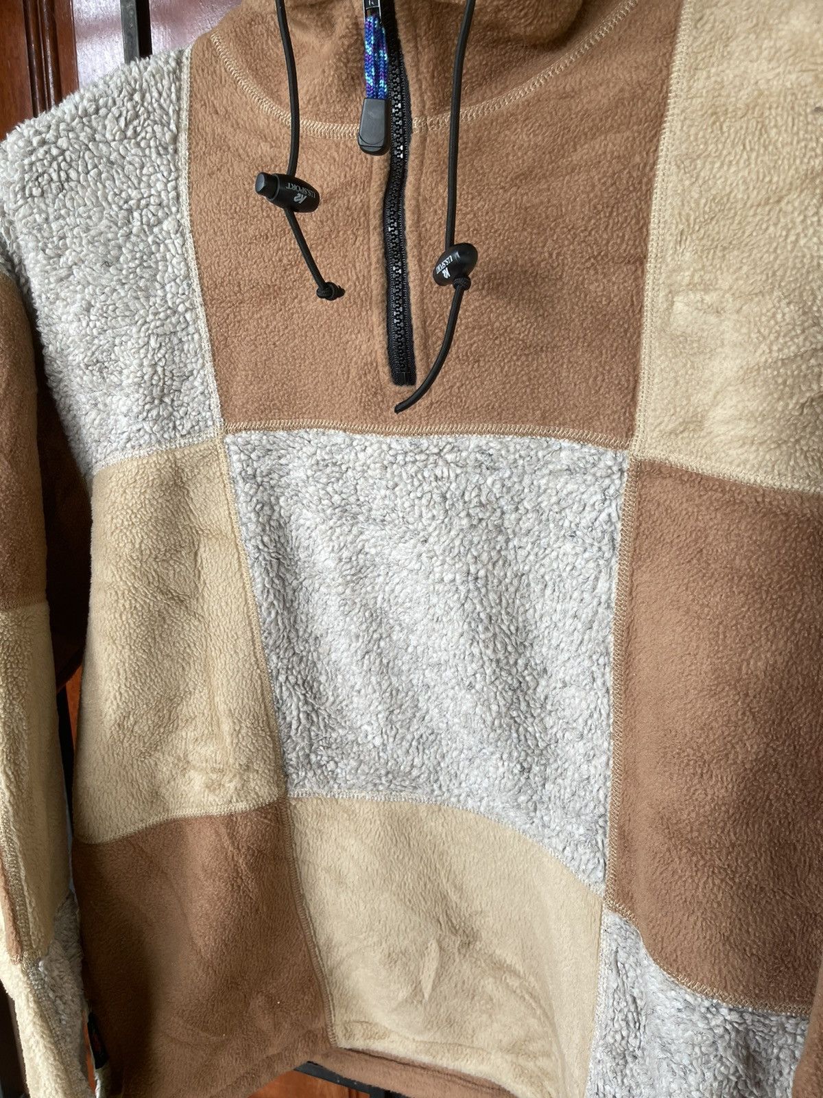 K2 × Vintage PATCHWORK PATERN k2 US SPORT FLEECE HOODIE Size US S / EU 44-46 / 1 - 3 Thumbnail