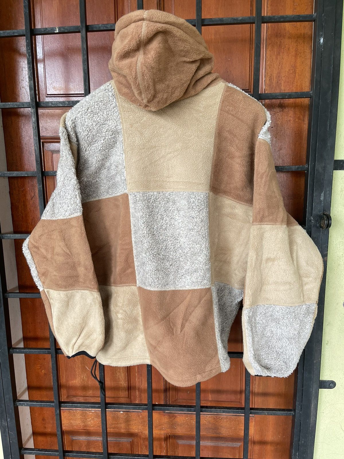 K2 × Vintage PATCHWORK PATERN k2 US SPORT FLEECE HOODIE Size US S / EU 44-46 / 1 - 2 Thumbnail