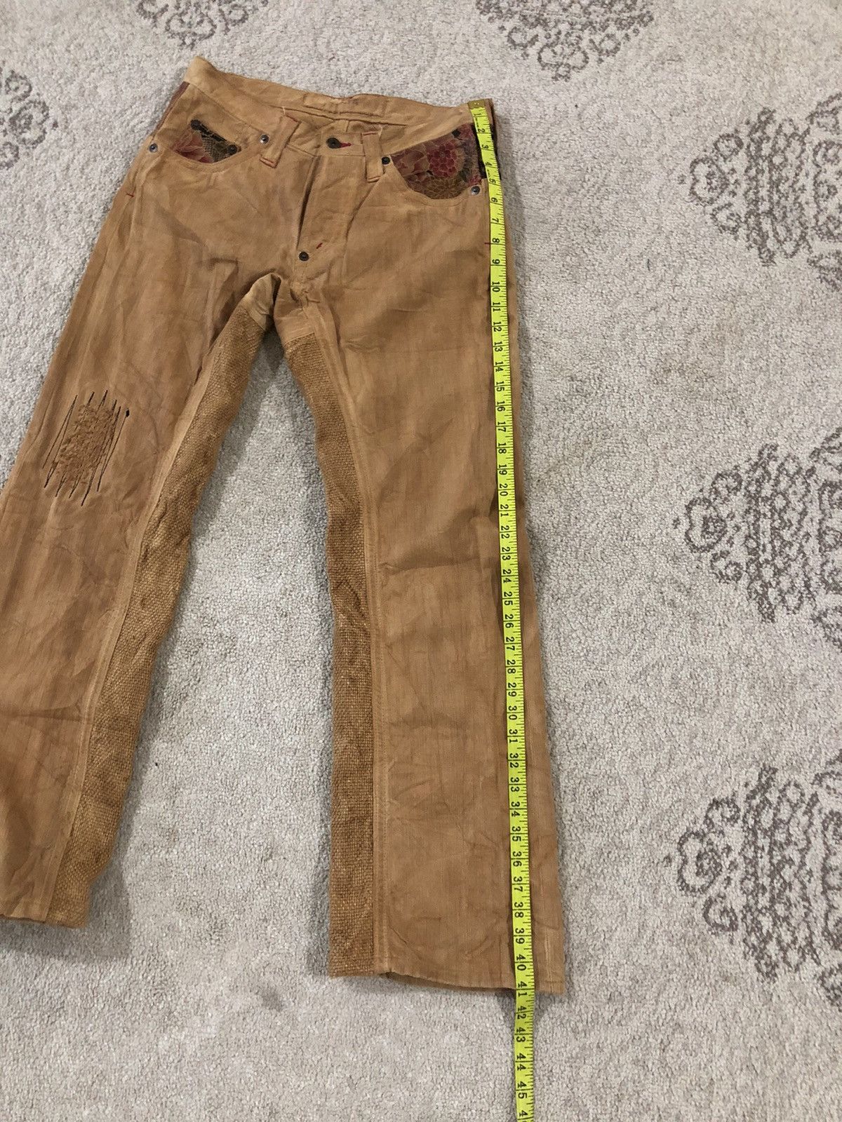 Japanese Brand Rare japanese brand kapital inspired jeans Size US 32 / EU 48 - 21 Thumbnail