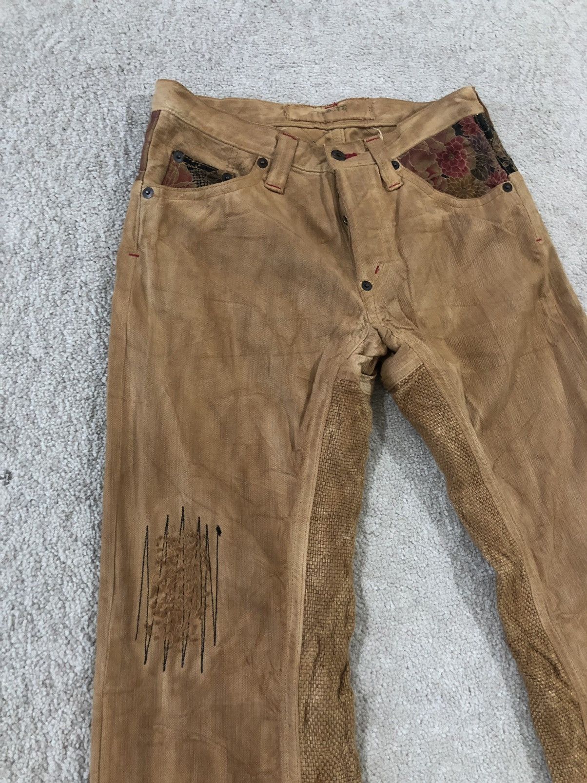 Japanese Brand Rare japanese brand kapital inspired jeans Size US 32 / EU 48 - 3 Thumbnail
