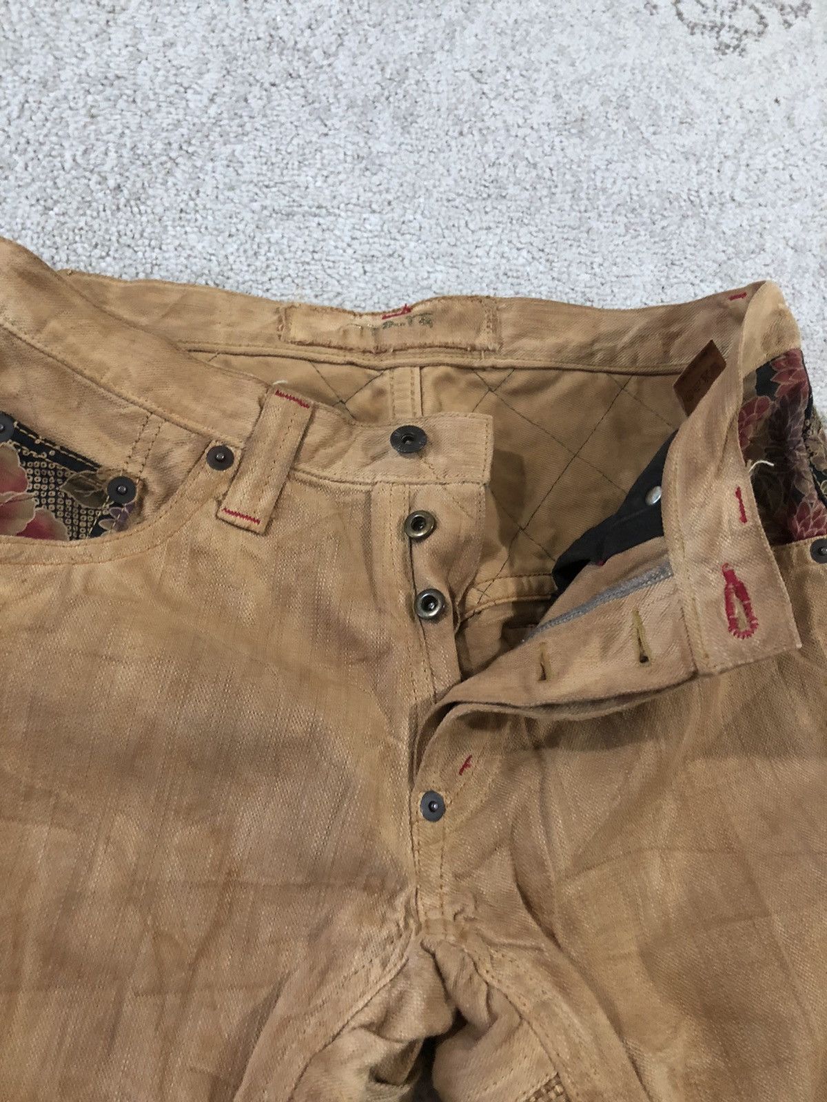 Japanese Brand Rare japanese brand kapital inspired jeans Size US 32 / EU 48 - 8 Thumbnail