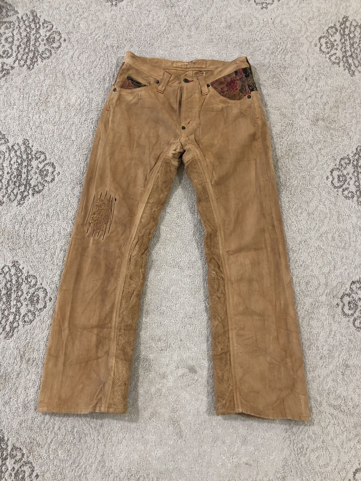 Japanese Brand Rare japanese brand kapital inspired jeans Size US 32 / EU 48 - 1 Thumbnail
