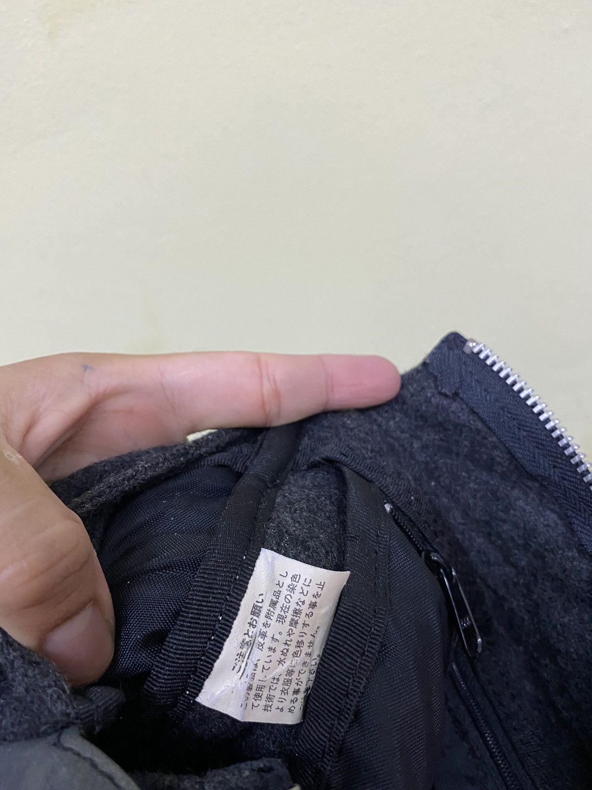 Y's for Men × Yohji Yamamoto YOHJI YAMAMOTO X YSACS WOOL SHOULDER BAG Size ONE SIZE - 9 Thumbnail