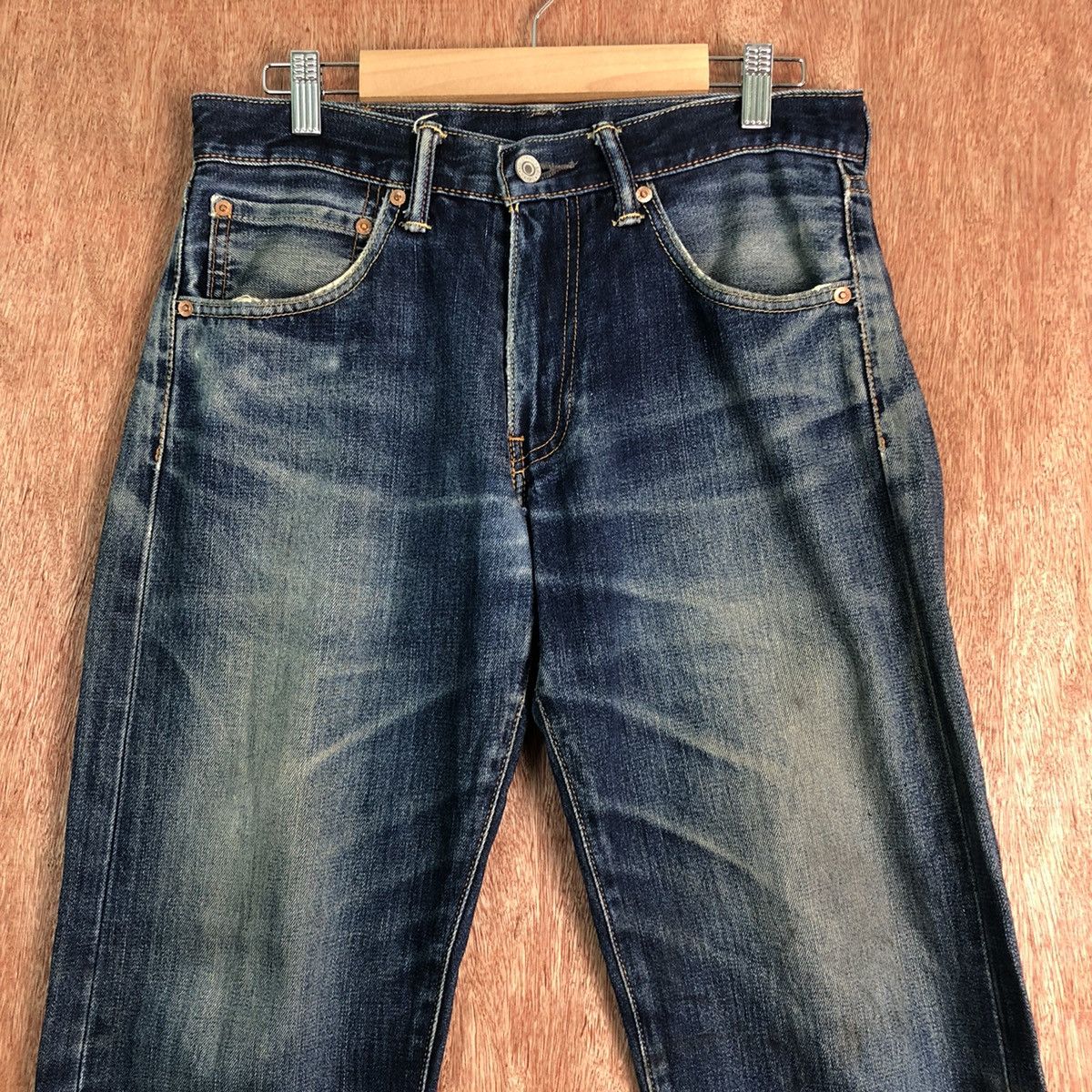 Levi's Levis Strauss Vintage Blue Denim Pants #c179 Size US 29 - 2 Thumbnail