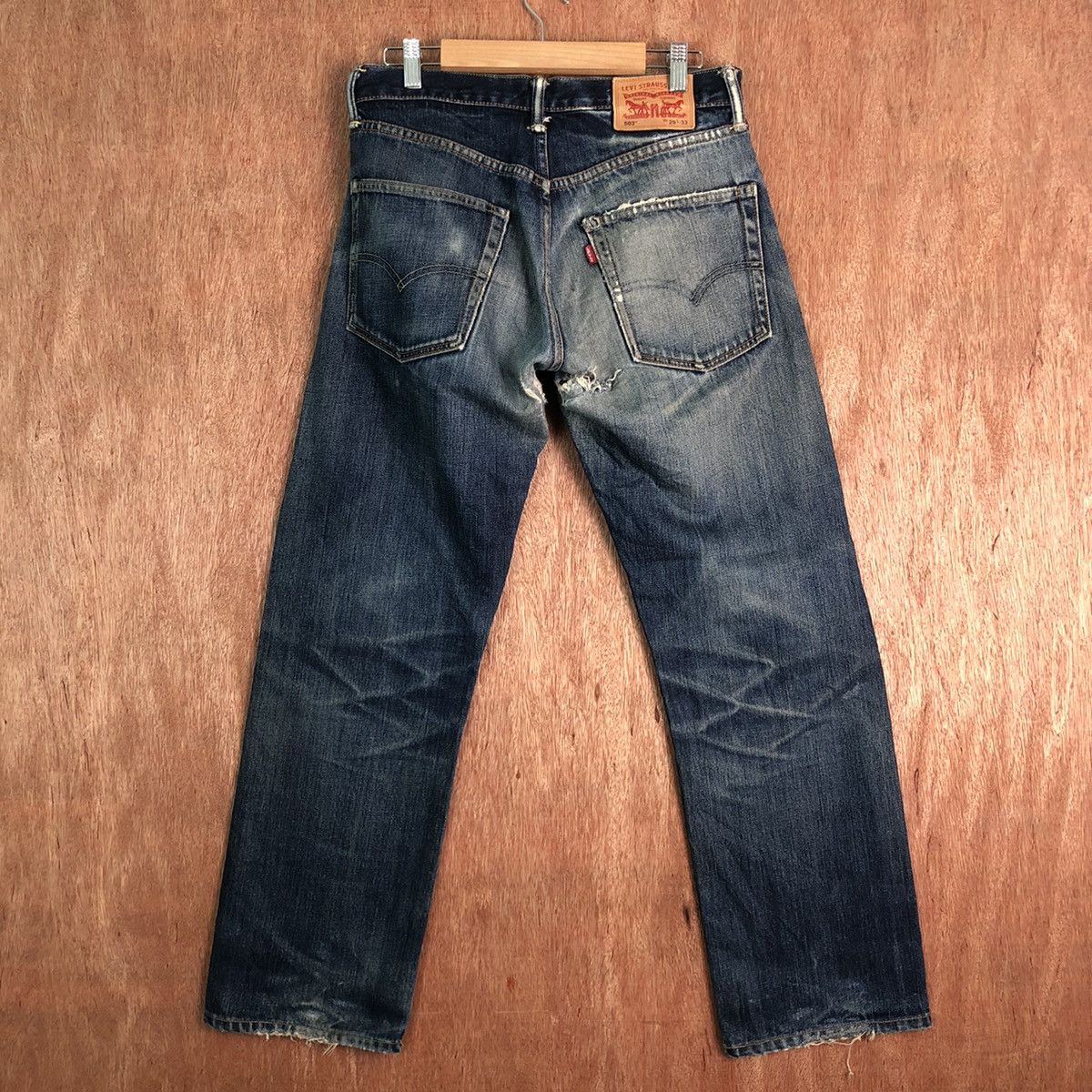 Levi's Levis Strauss Vintage Blue Denim Pants #c179 Size US 29 - 6 Thumbnail