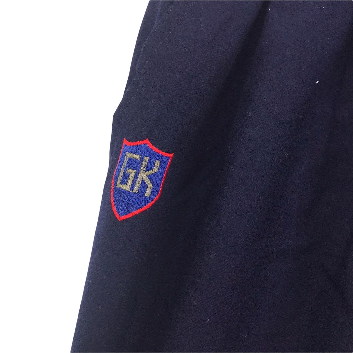 Japanese Brand LA MODA GOJI Japanese Brand Blue Army Top Gun Wool Trousers Size US 26 / EU 42 - 7 Thumbnail
