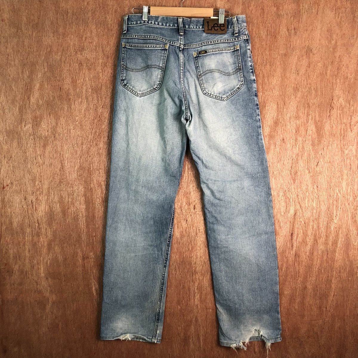 Japanese Brand DLL Lee Rider Blue Denim Jeans Pants #c182 Size US 30 / EU 46 - 6 Thumbnail