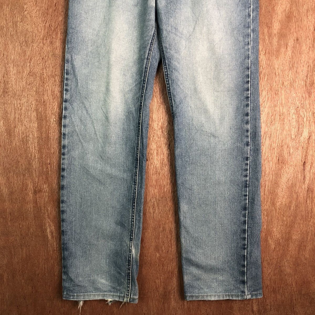 Japanese Brand DLL Lee Rider Blue Denim Jeans Pants #c182 Size US 30 / EU 46 - 3 Thumbnail