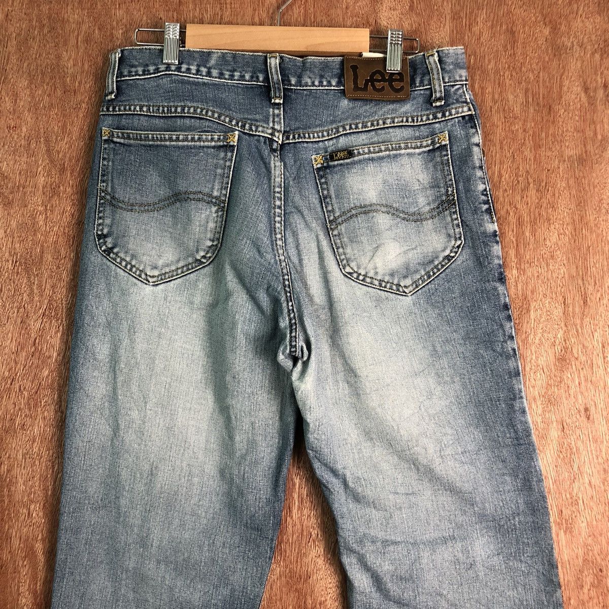 Japanese Brand DLL Lee Rider Blue Denim Jeans Pants #c182 Size US 30 / EU 46 - 7 Thumbnail