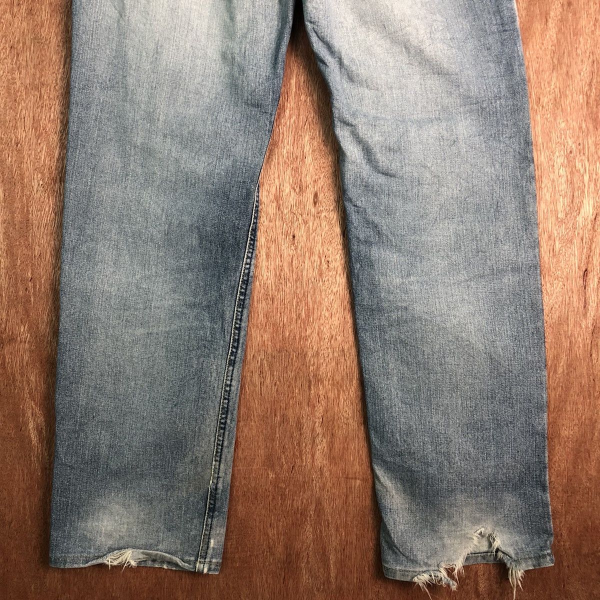 Japanese Brand DLL Lee Rider Blue Denim Jeans Pants #c182 Size US 30 / EU 46 - 8 Thumbnail