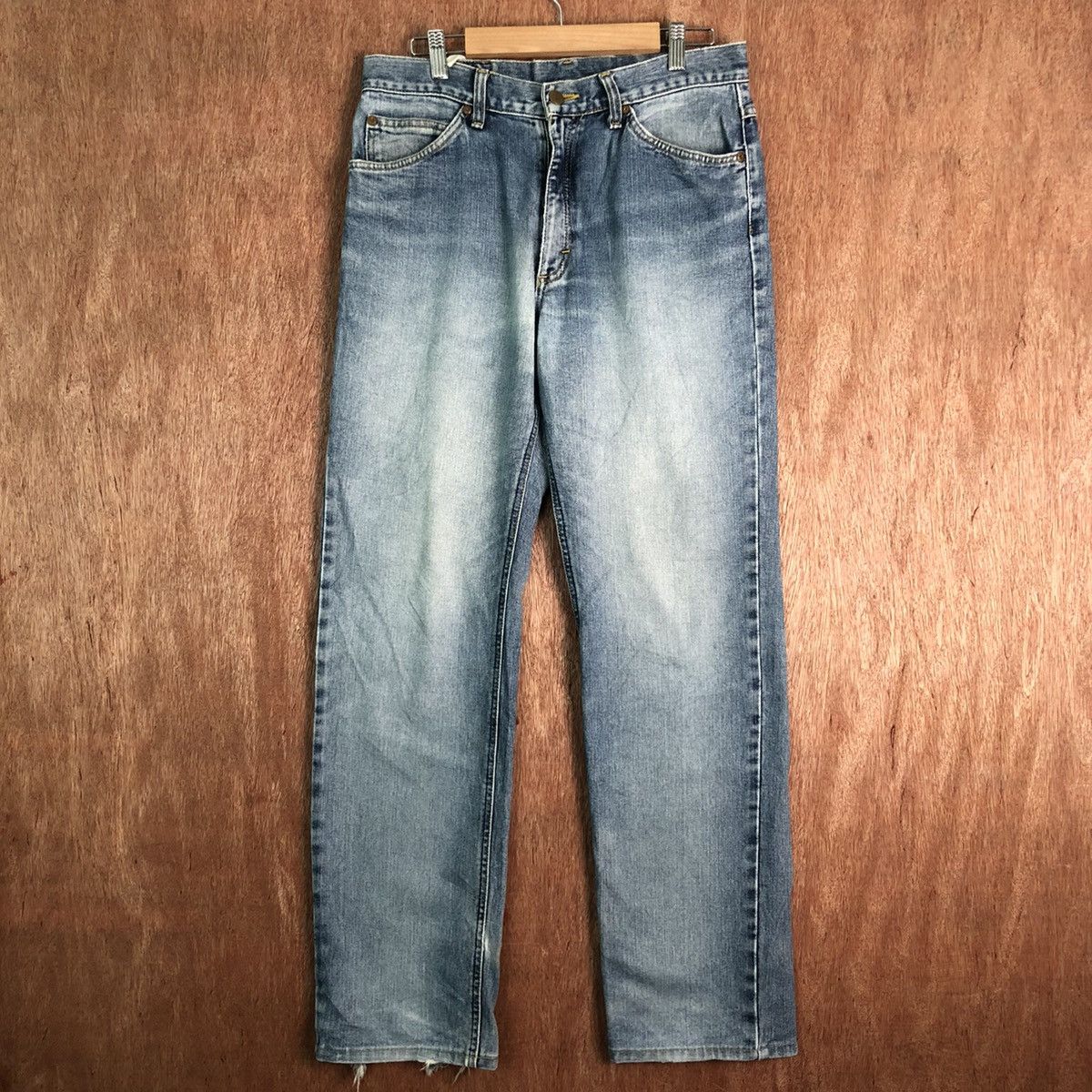 Japanese Brand DLL Lee Rider Blue Denim Jeans Pants #c182 Size US 30 / EU 46 - 1 Thumbnail