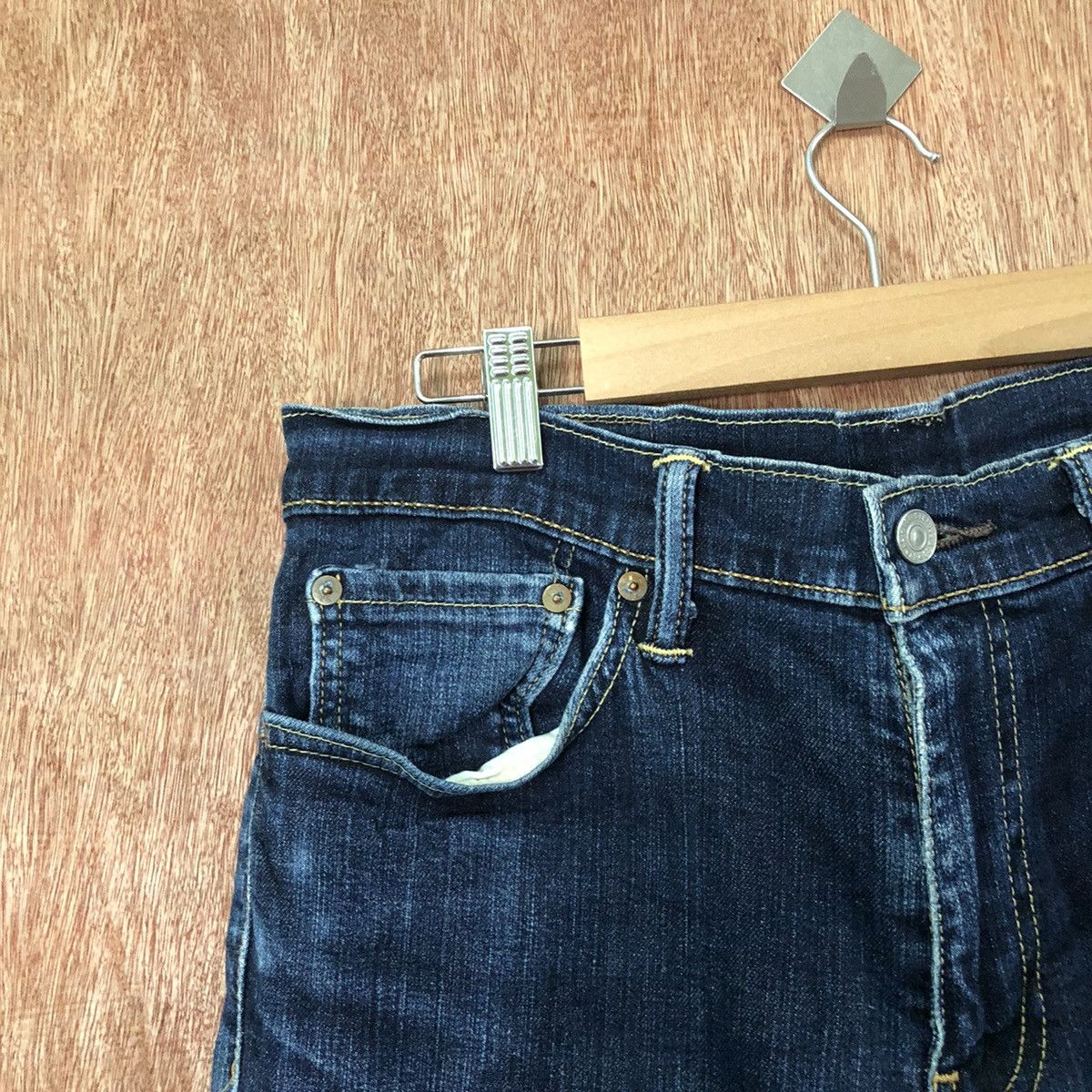 Levi's 511 Levis vintage Blue Denim jeans pants #6382 Size US 32 / EU 48 - 4 Thumbnail