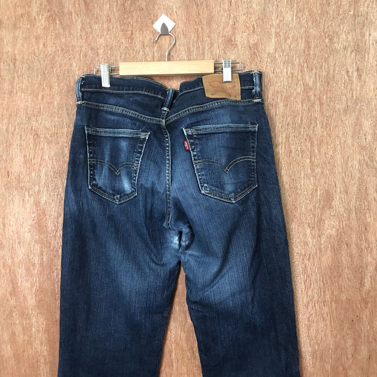 Levi's 511 Levis vintage Blue Denim jeans pants #6382 Size US 32 / EU 48 - 7 Thumbnail