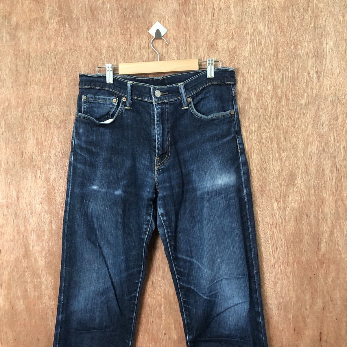 Levi's 511 Levis vintage Blue Denim jeans pants #6382 Size US 32 / EU 48 - 2 Thumbnail