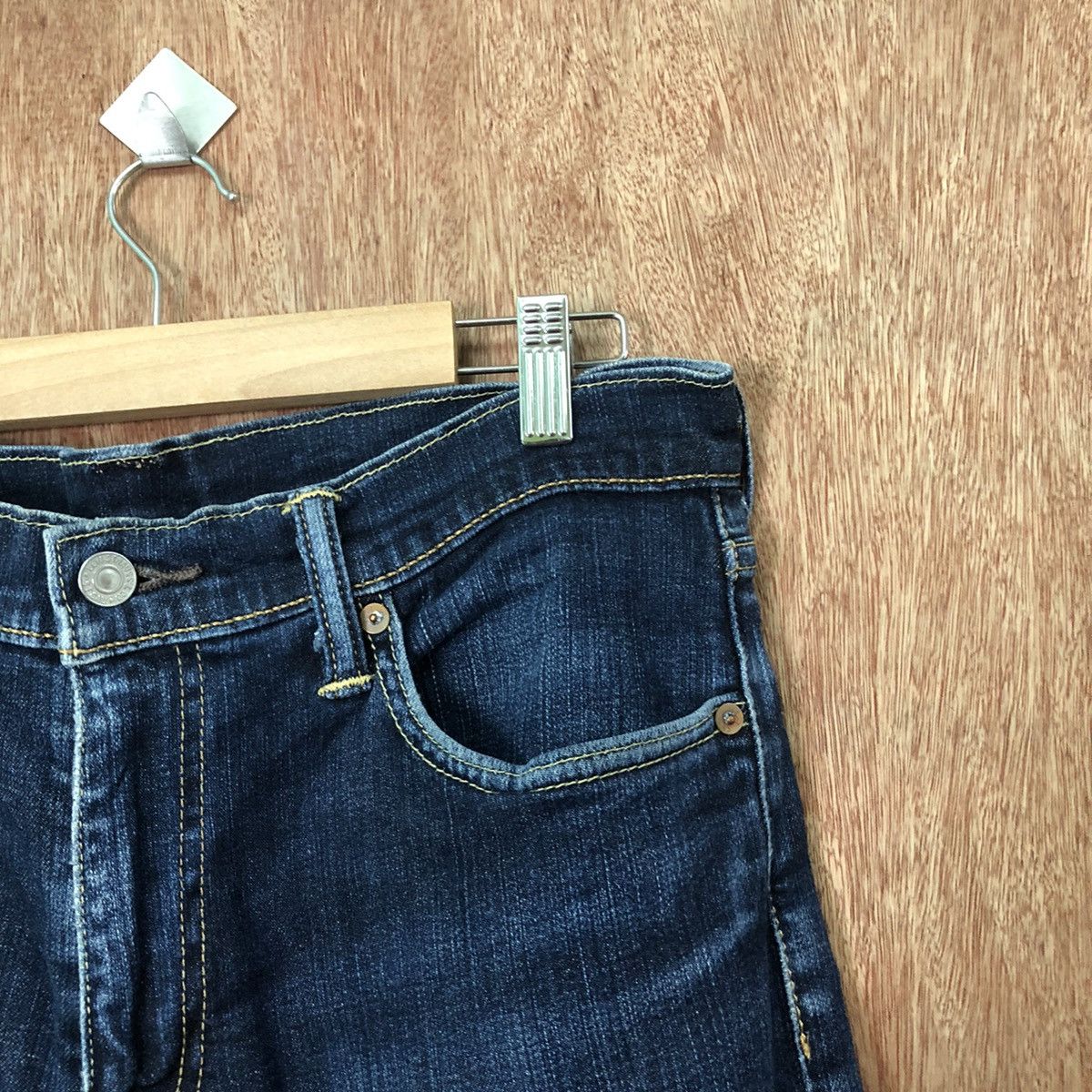 Levi's 511 Levis vintage Blue Denim jeans pants #6382 Size US 32 / EU 48 - 5 Thumbnail