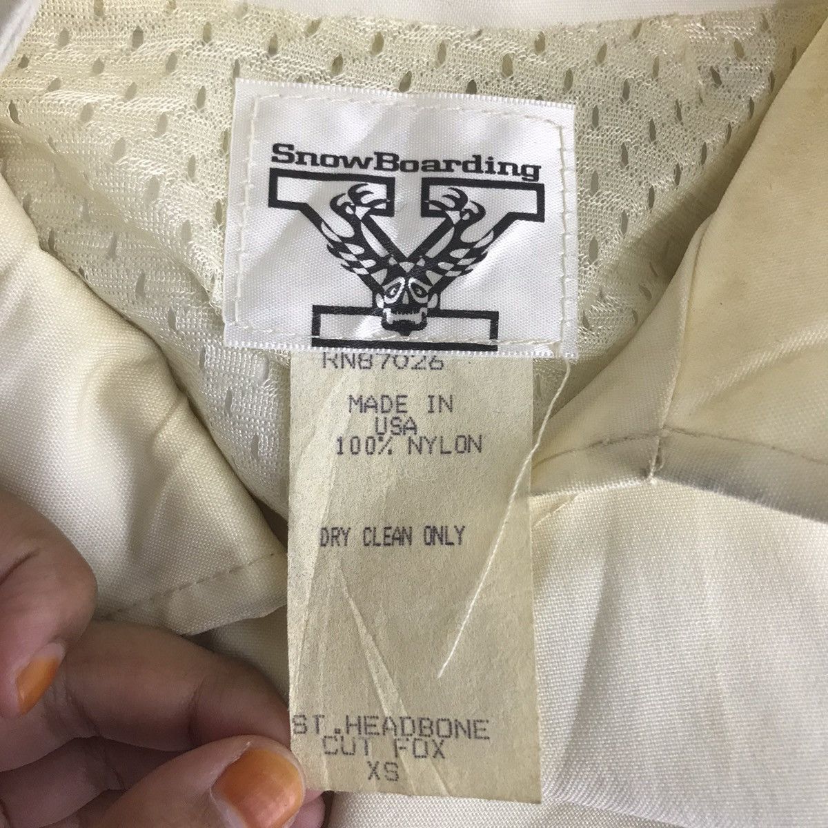Vintage Vintage 80s SNOWBOARDING Y The YES SKI Jacket Snow Board Size US XS / EU 42 / 0 - 3 Thumbnail