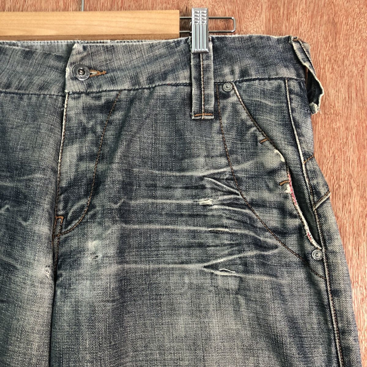 Tommy Hilfiger DLL Tommy Hilfiger Black Denim Jeans Pants #c161 Size US 34 / EU 50 - 4 Thumbnail