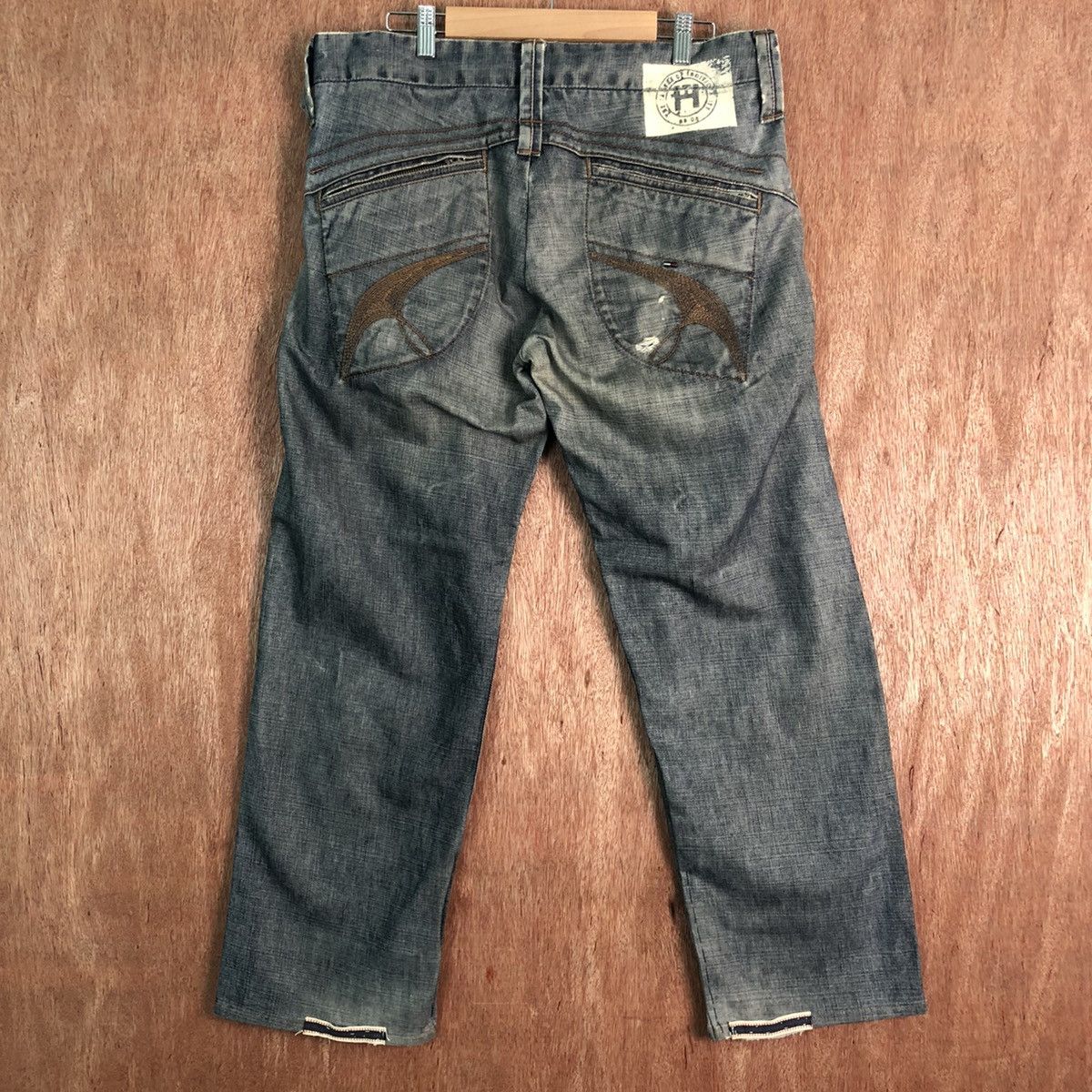 Tommy Hilfiger DLL Tommy Hilfiger Black Denim Jeans Pants #c161 Size US 34 / EU 50 - 8 Thumbnail