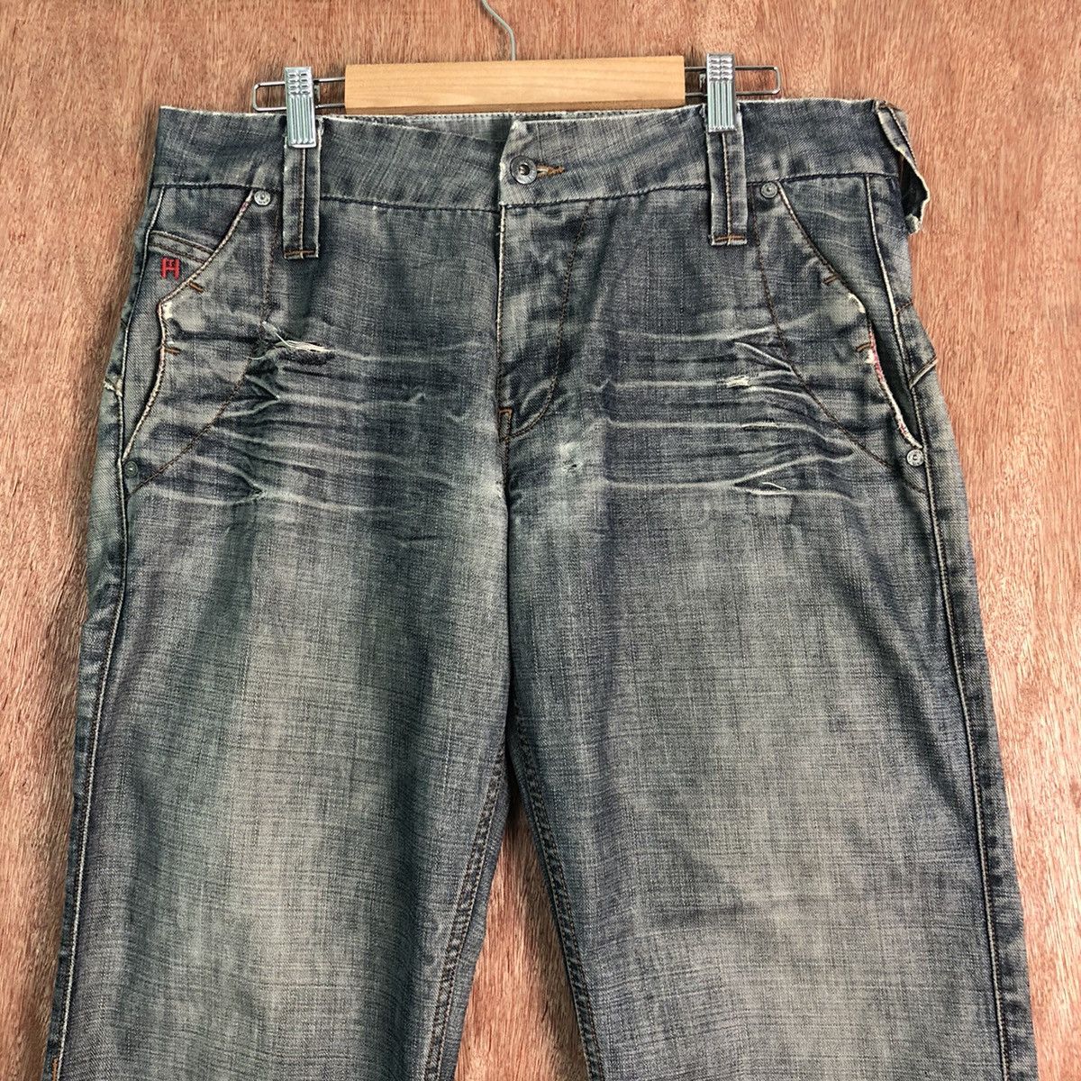 Tommy Hilfiger DLL Tommy Hilfiger Black Denim Jeans Pants #c161 Size US 34 / EU 50 - 2 Thumbnail