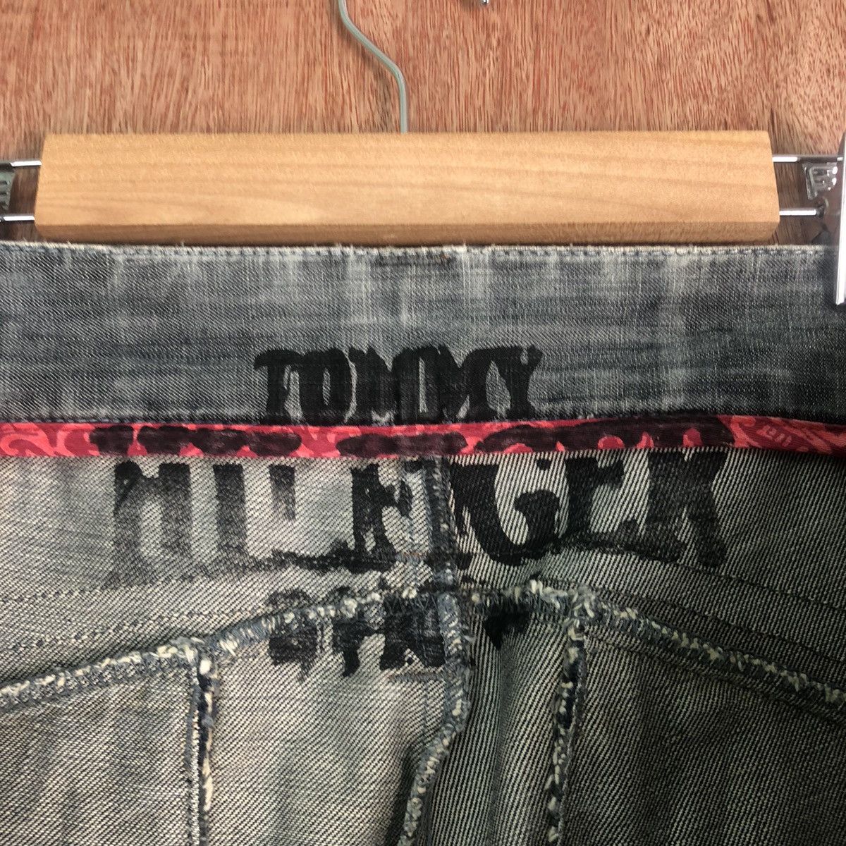 Tommy Hilfiger DLL Tommy Hilfiger Black Denim Jeans Pants #c161 Size US 34 / EU 50 - 16 Thumbnail