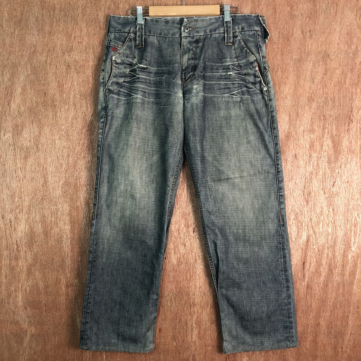 Tommy Hilfiger DLL Tommy Hilfiger Black Denim Jeans Pants #c161 Size US 34 / EU 50 - 1 Thumbnail