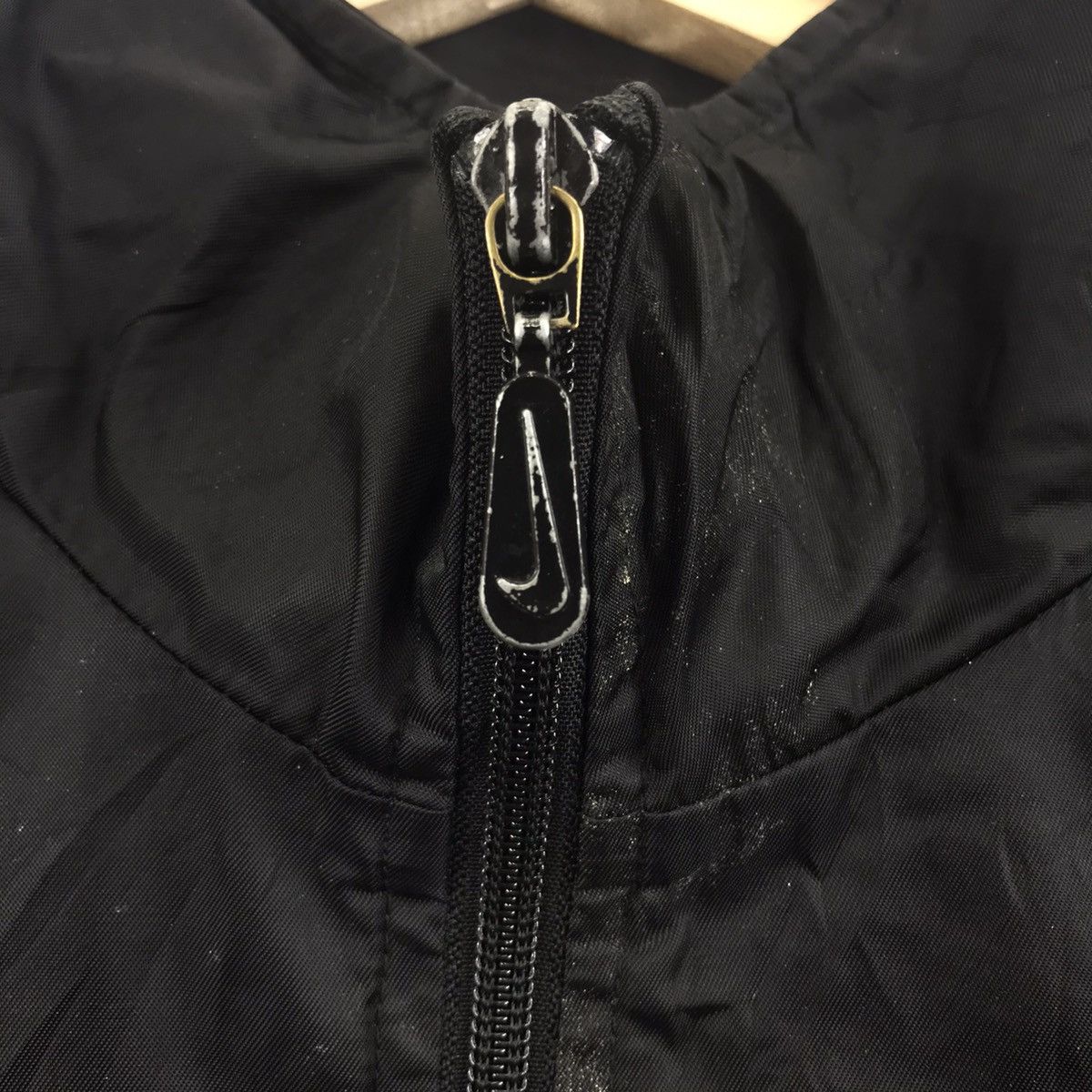 Nike NIKE SWOOSH One Line Black Windbreaker Jacket Sport Size US M / EU 48-50 / 2 - 5 Thumbnail