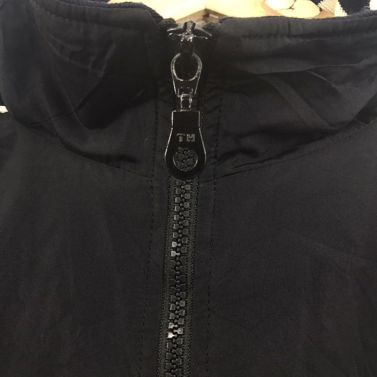 Converse CONVERSE ALL STAR Ringer Stripe Black Windbreaker Jacket Size US L / EU 52-54 / 3 - 4 Thumbnail