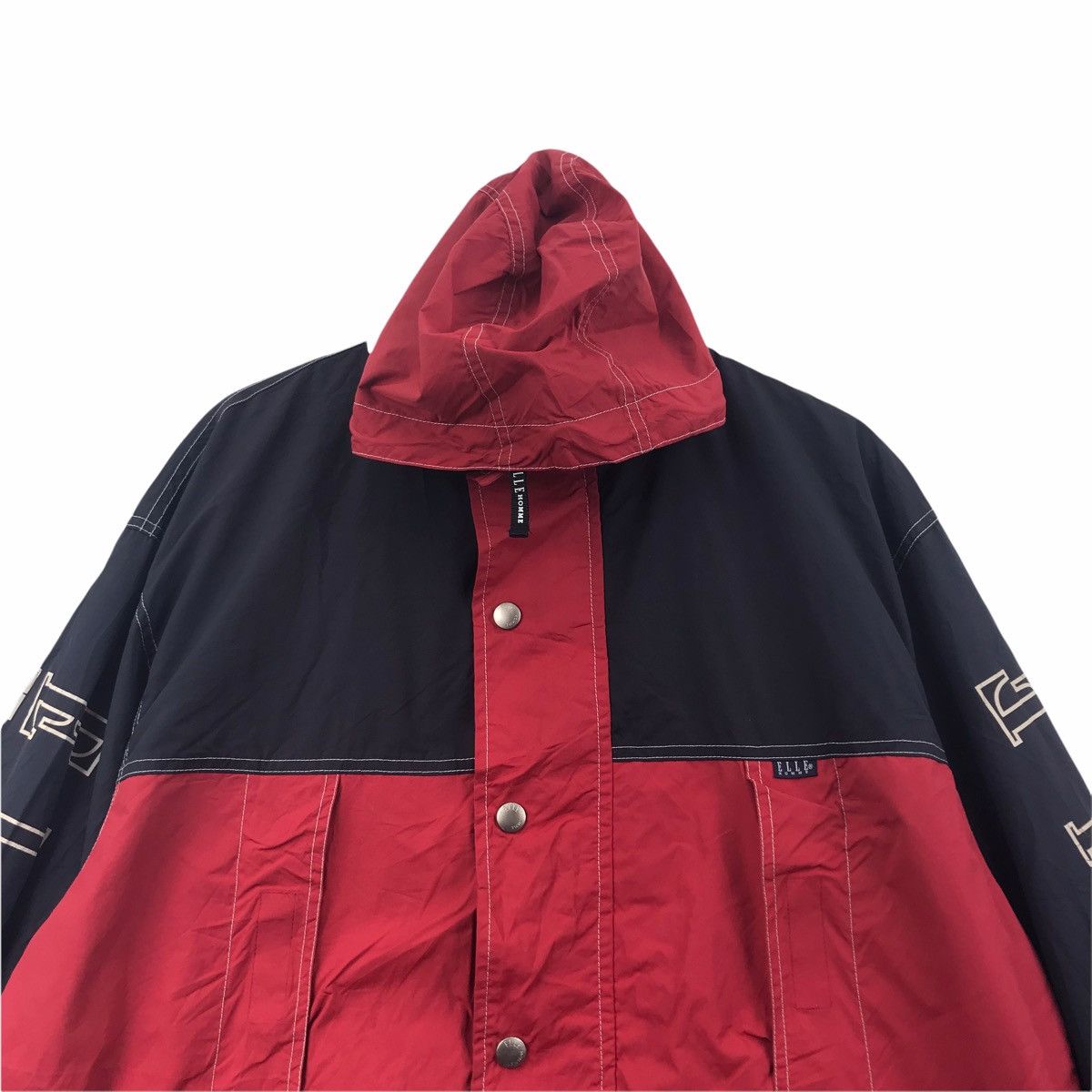 Japanese Brand ELLE HOMME PARIS Japanese Brand Hoodie Outdoor Jacket Size US XL / EU 56 / 4 - 2 Thumbnail