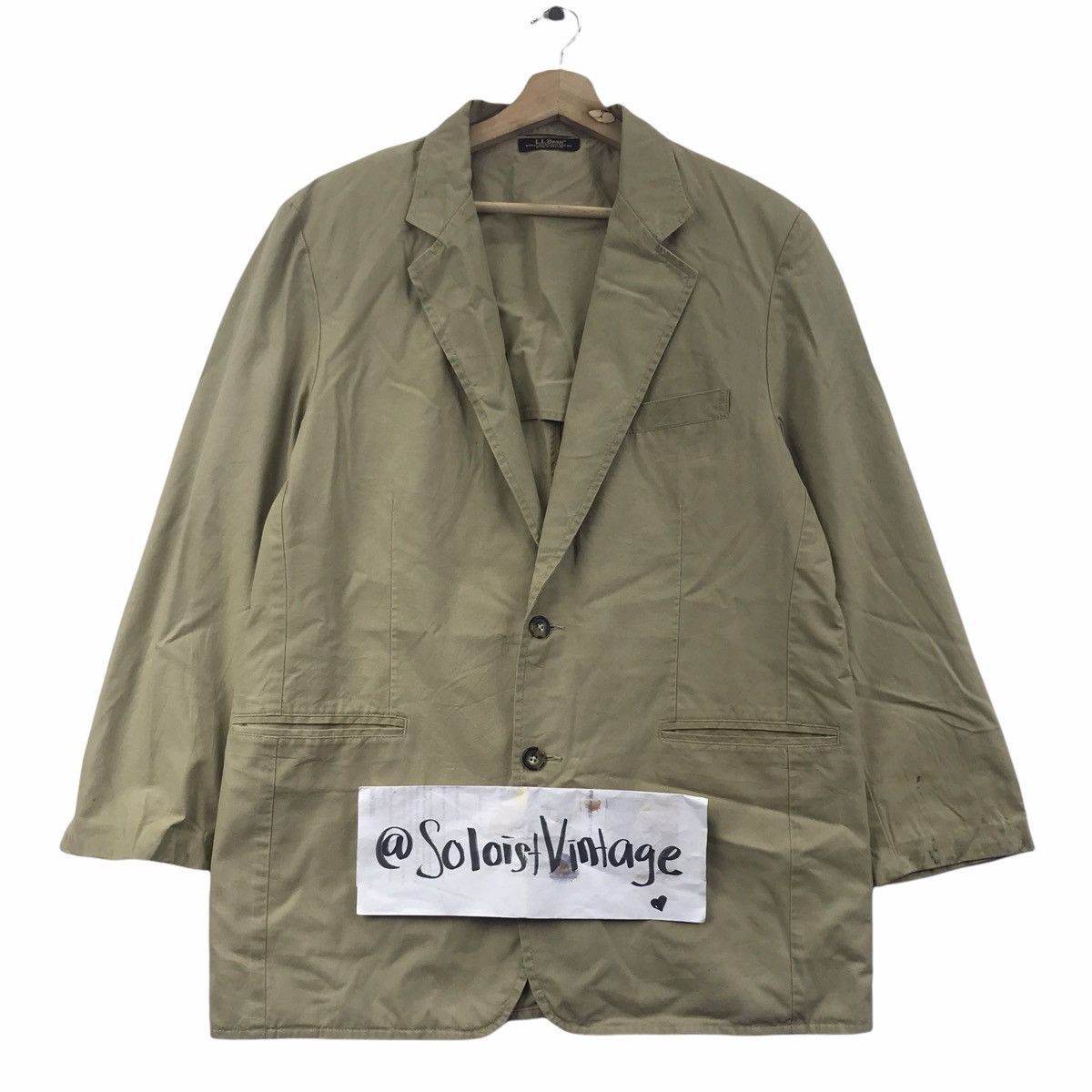 L.L. Bean LL BEAN USA Blazer Coat L.L Bean Jacket Size 38L - 1 Thumbnail