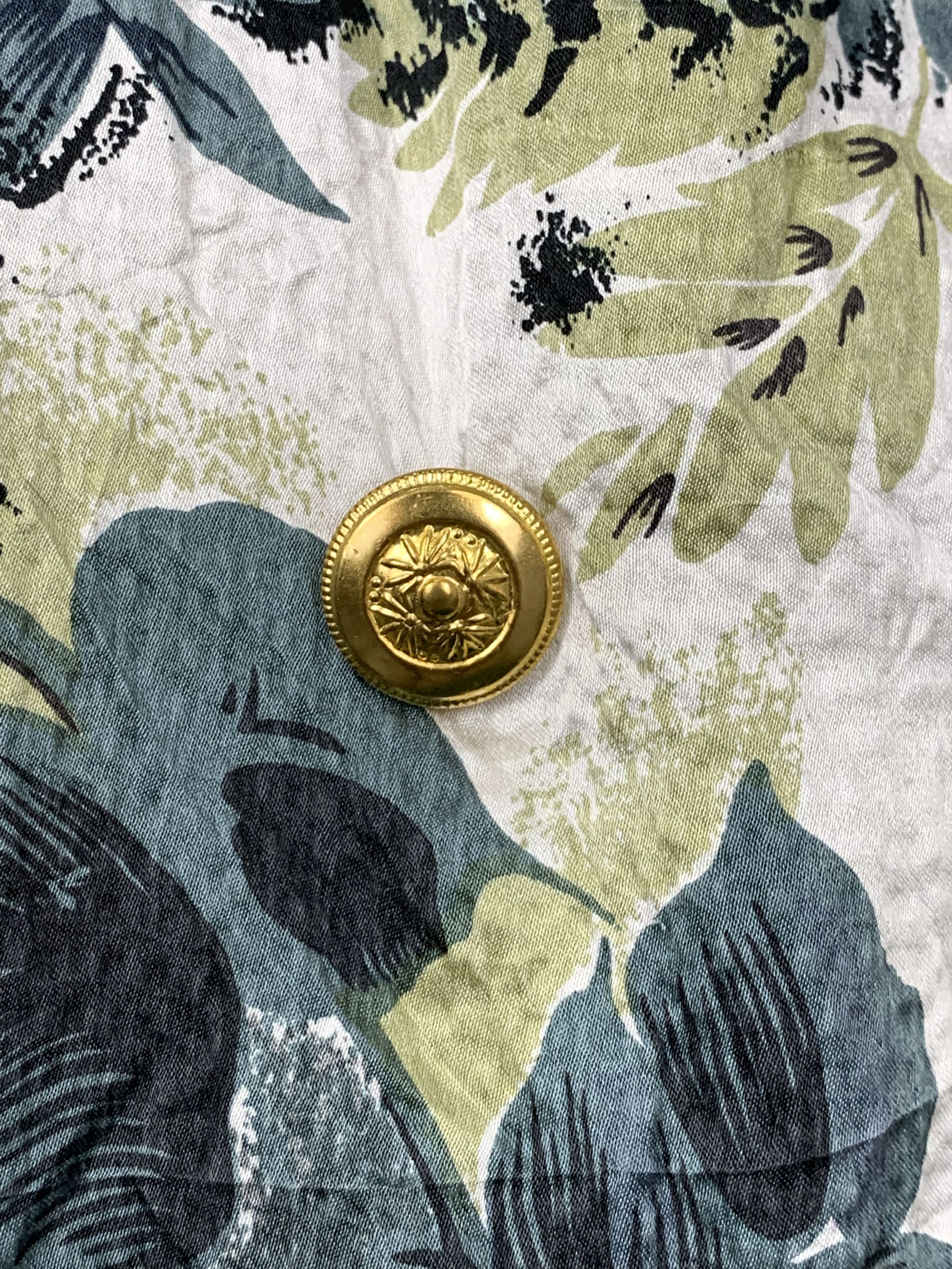 Traditional Weatherwear × Vintage Vintage HELENE DE MICHEL Jackets FLoral Art Design Size M / US 6-8 / IT 42-44 - 4 Thumbnail