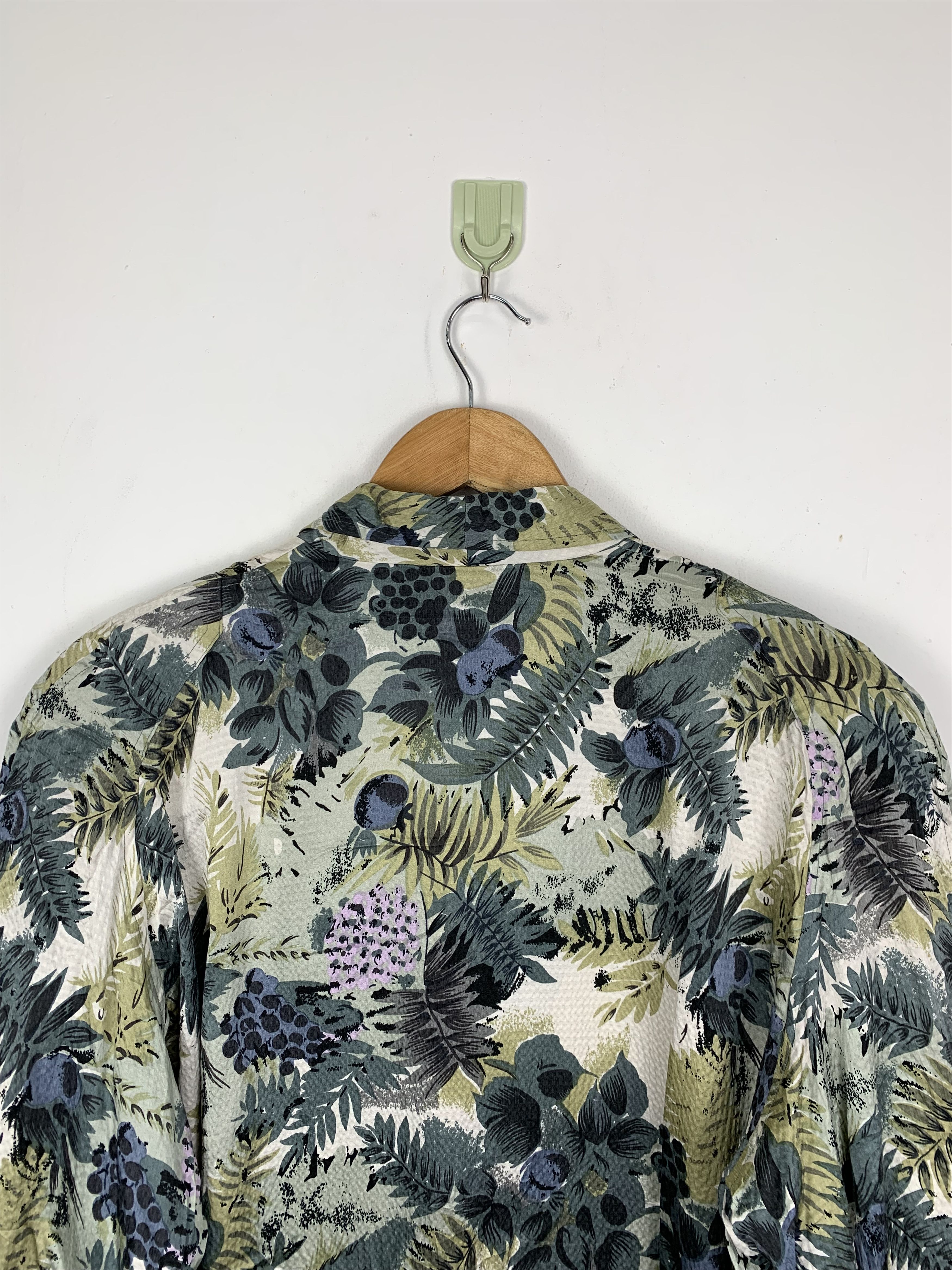 Traditional Weatherwear × Vintage Vintage HELENE DE MICHEL Jackets FLoral Art Design Size M / US 6-8 / IT 42-44 - 12 Thumbnail