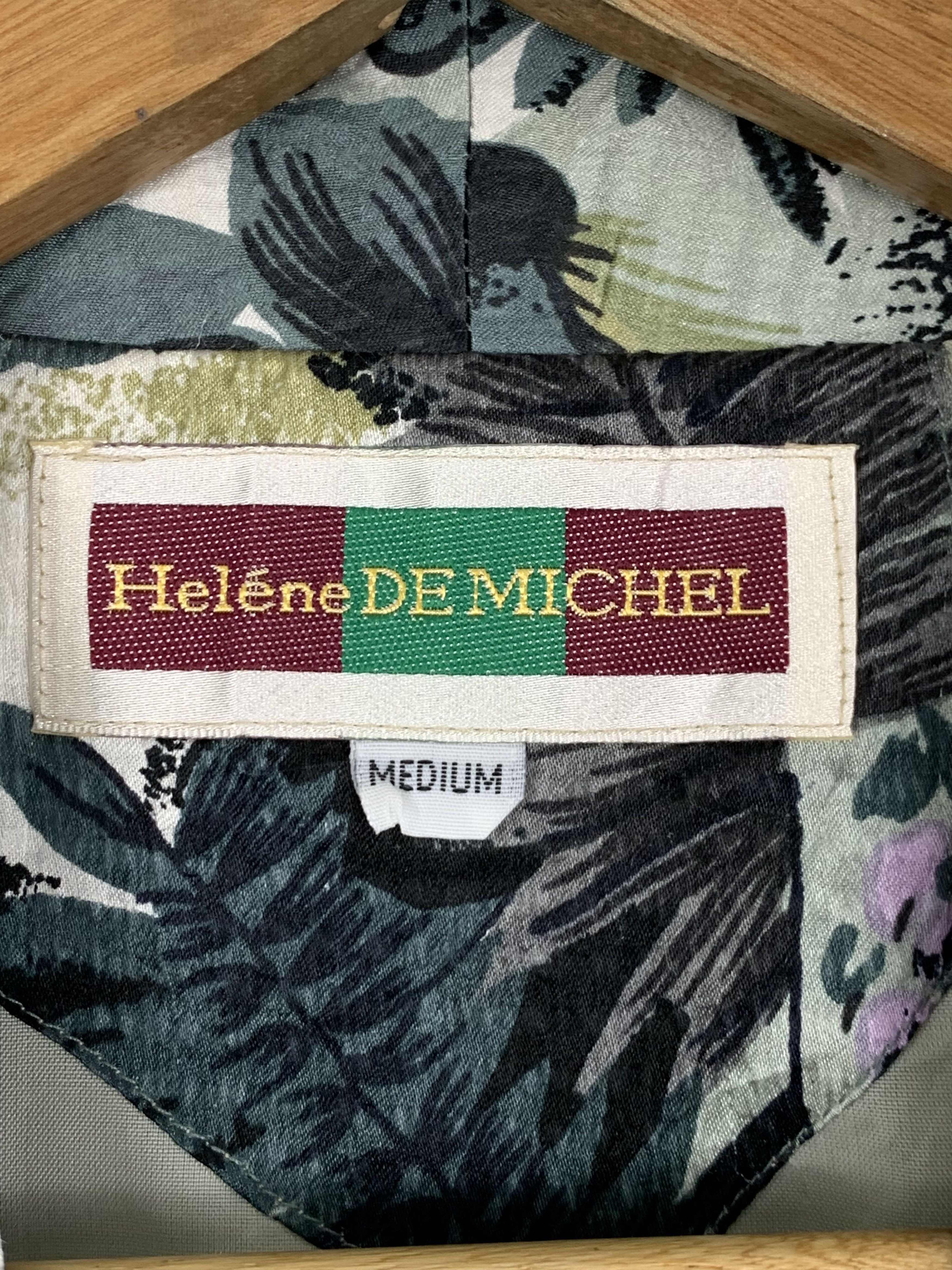 Traditional Weatherwear × Vintage Vintage HELENE DE MICHEL Jackets FLoral Art Design Size M / US 6-8 / IT 42-44 - 7 Thumbnail