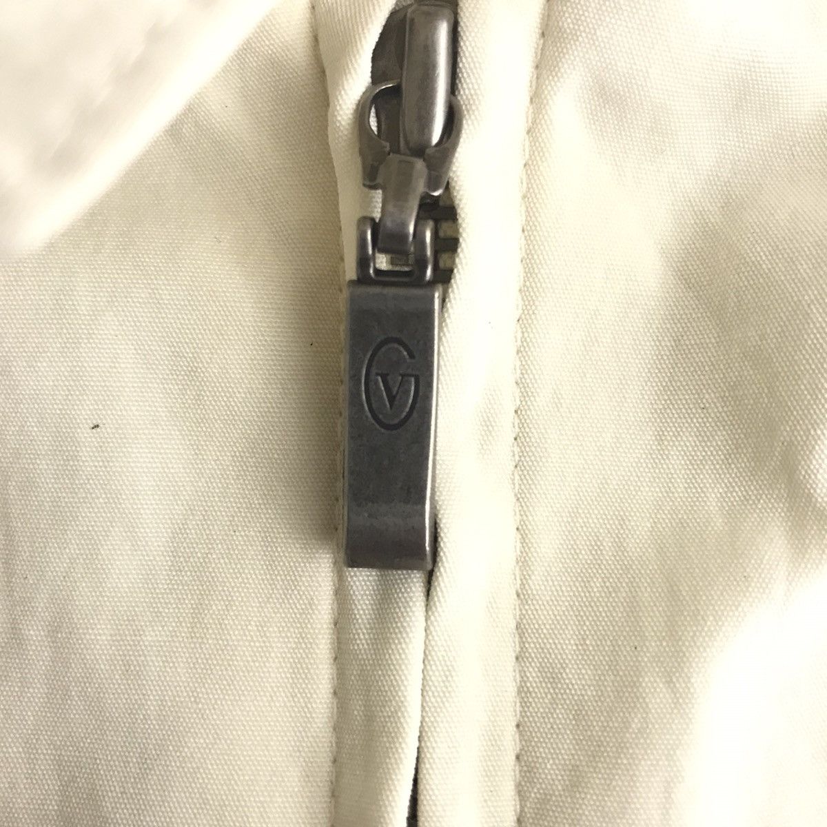 Other GIANNI VALENTINO Italian Designer Cream Light Jacket Size US M / EU 48-50 / 2 - 5 Thumbnail