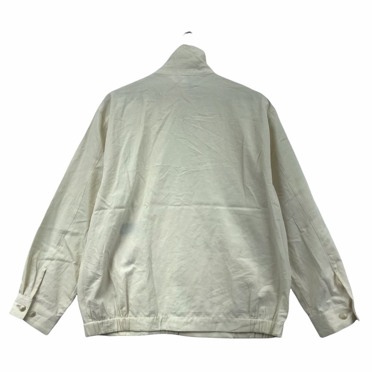 Other GIANNI VALENTINO Italian Designer Cream Light Jacket Size US M / EU 48-50 / 2 - 8 Thumbnail