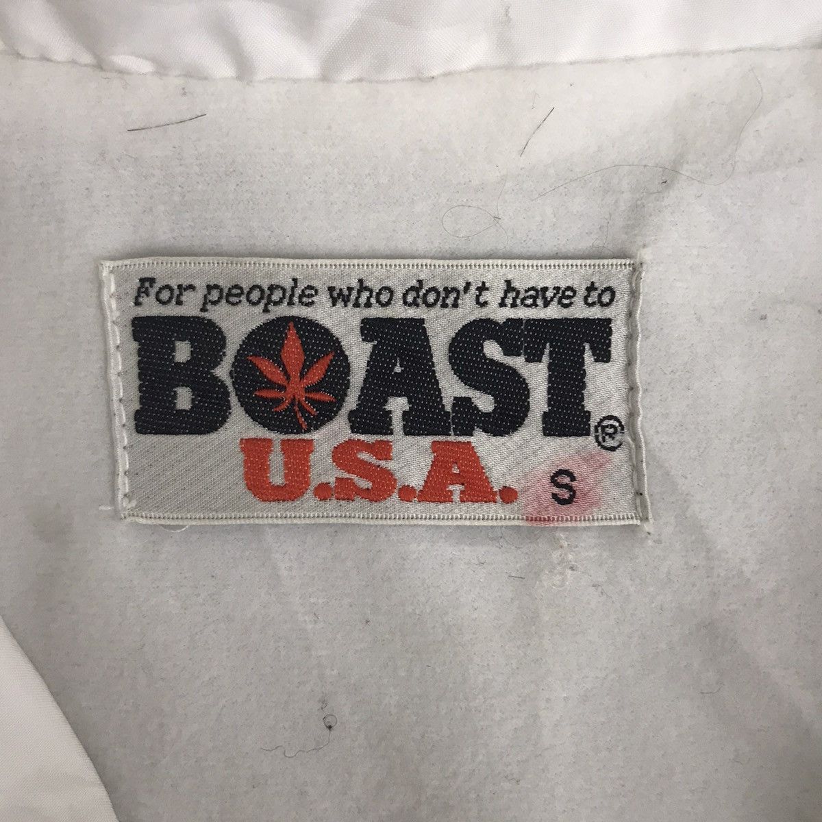 Vintage BOAST USA SPORT Japan Tennis White Stripes Jacket Size US S / EU 44-46 / 1 - 3 Thumbnail