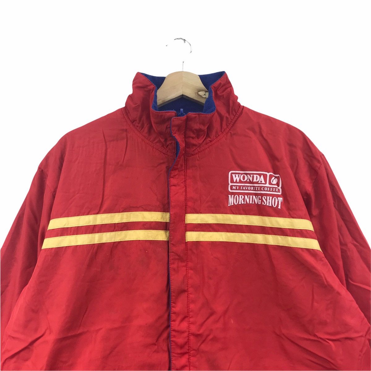 Vintage WONDA COFFEE REVERSIBLE Morning Shot Jacket Memorabilia Size US L / EU 52-54 / 3 - 2 Thumbnail