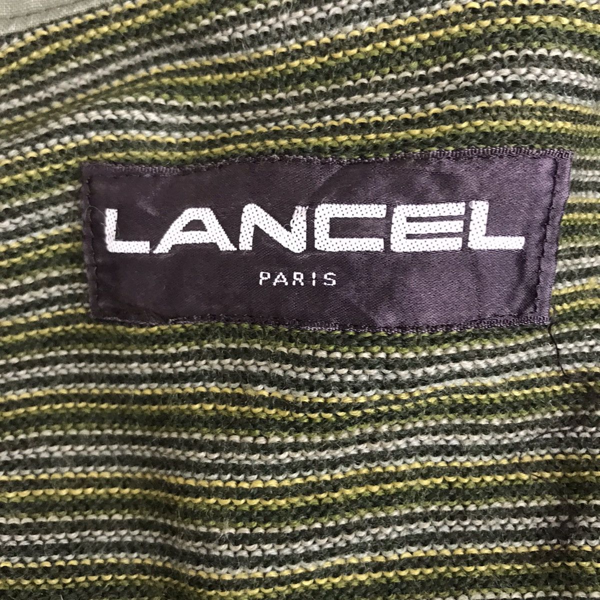 Lancel Vintage LANCEL PARIS France Designer Bomber Jacket Size US L / EU 52-54 / 3 - 3 Thumbnail