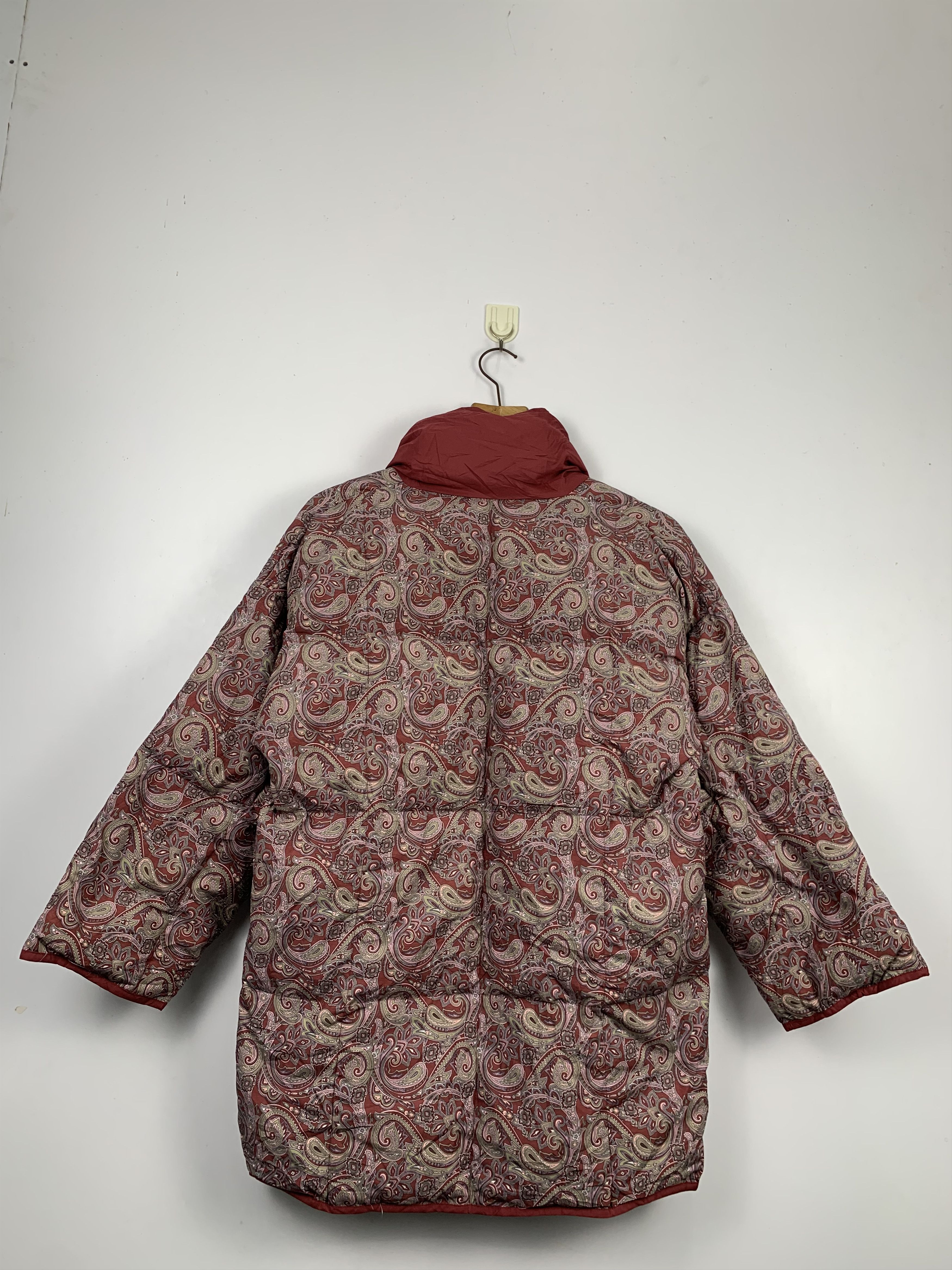 Japanese Brand Vintage Japanese Art Floral Puffer Long Jacket Parkas J0404 Size M / US 6-8 / IT 42-44 - 7 Thumbnail