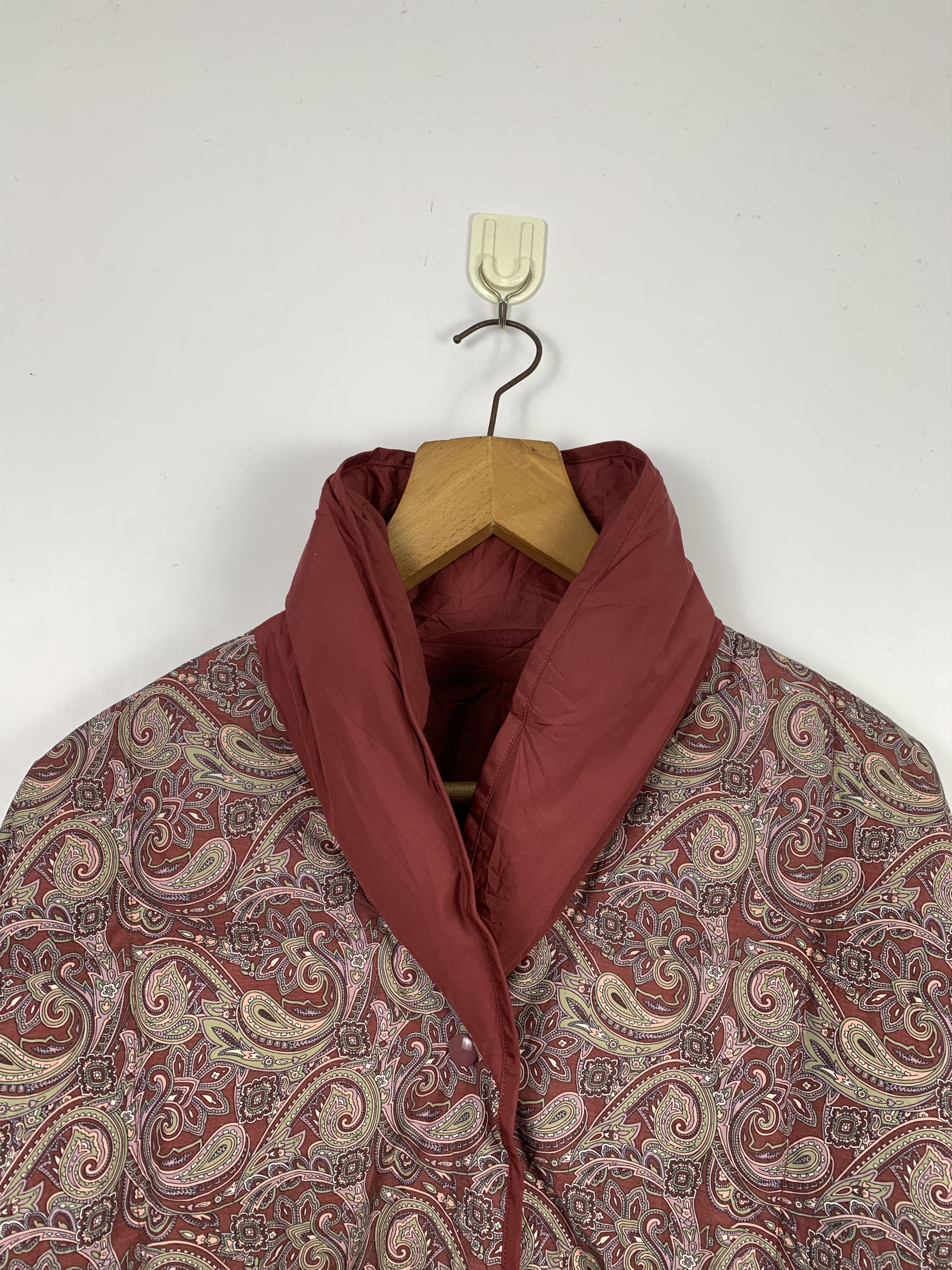 Japanese Brand Vintage Japanese Art Floral Puffer Long Jacket Parkas J0404 Size M / US 6-8 / IT 42-44 - 2 Thumbnail