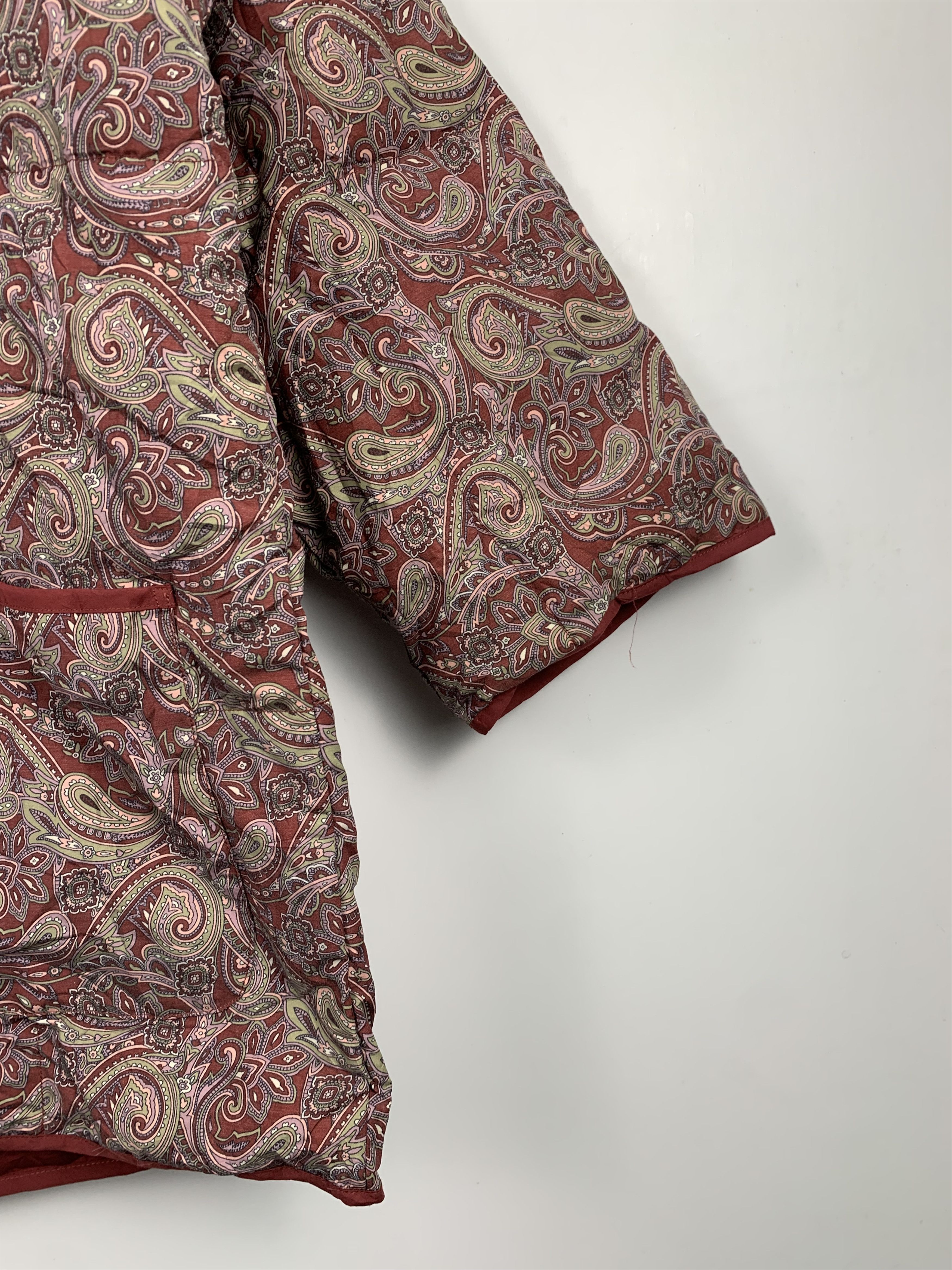 Japanese Brand Vintage Japanese Art Floral Puffer Long Jacket Parkas J0404 Size M / US 6-8 / IT 42-44 - 3 Thumbnail