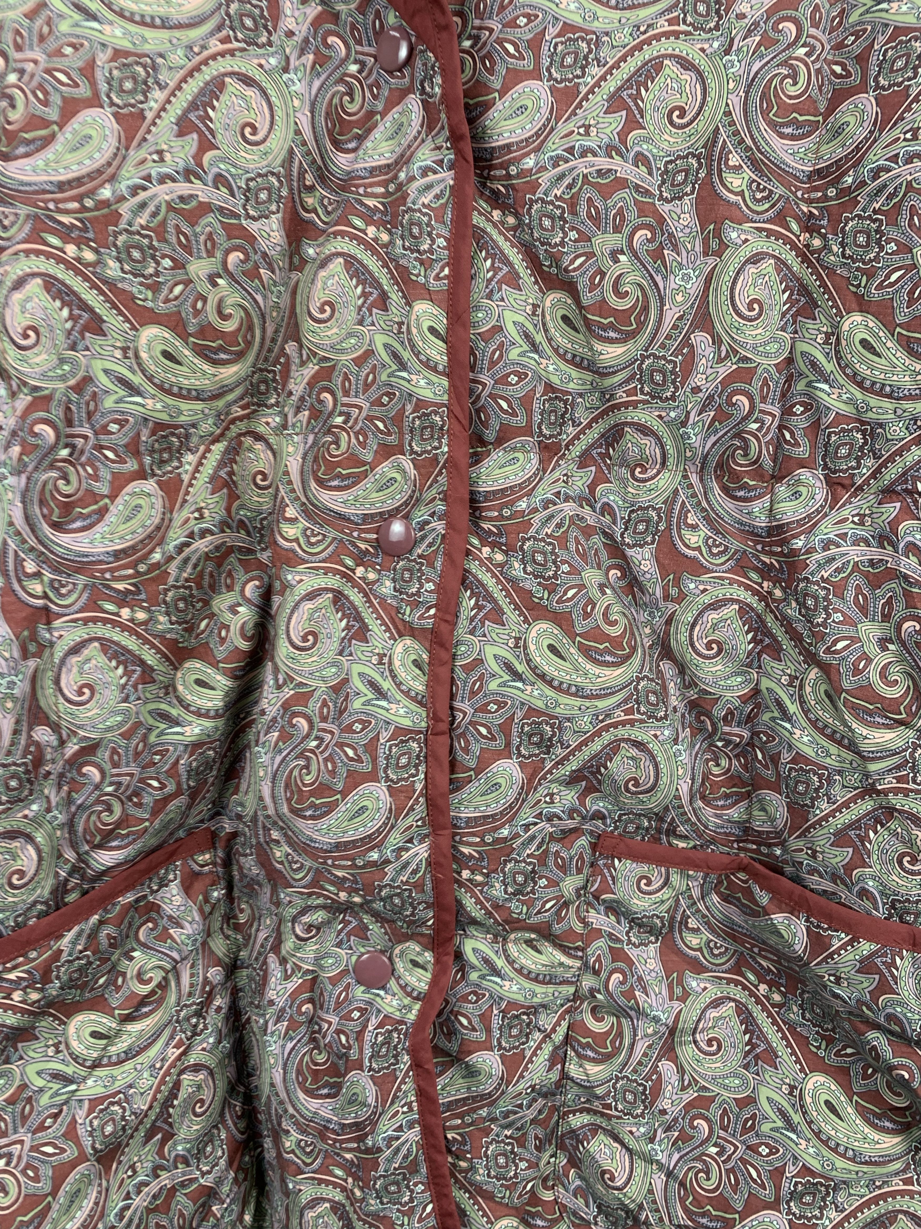 Japanese Brand Vintage Japanese Art Floral Puffer Long Jacket Parkas J0404 Size M / US 6-8 / IT 42-44 - 6 Thumbnail