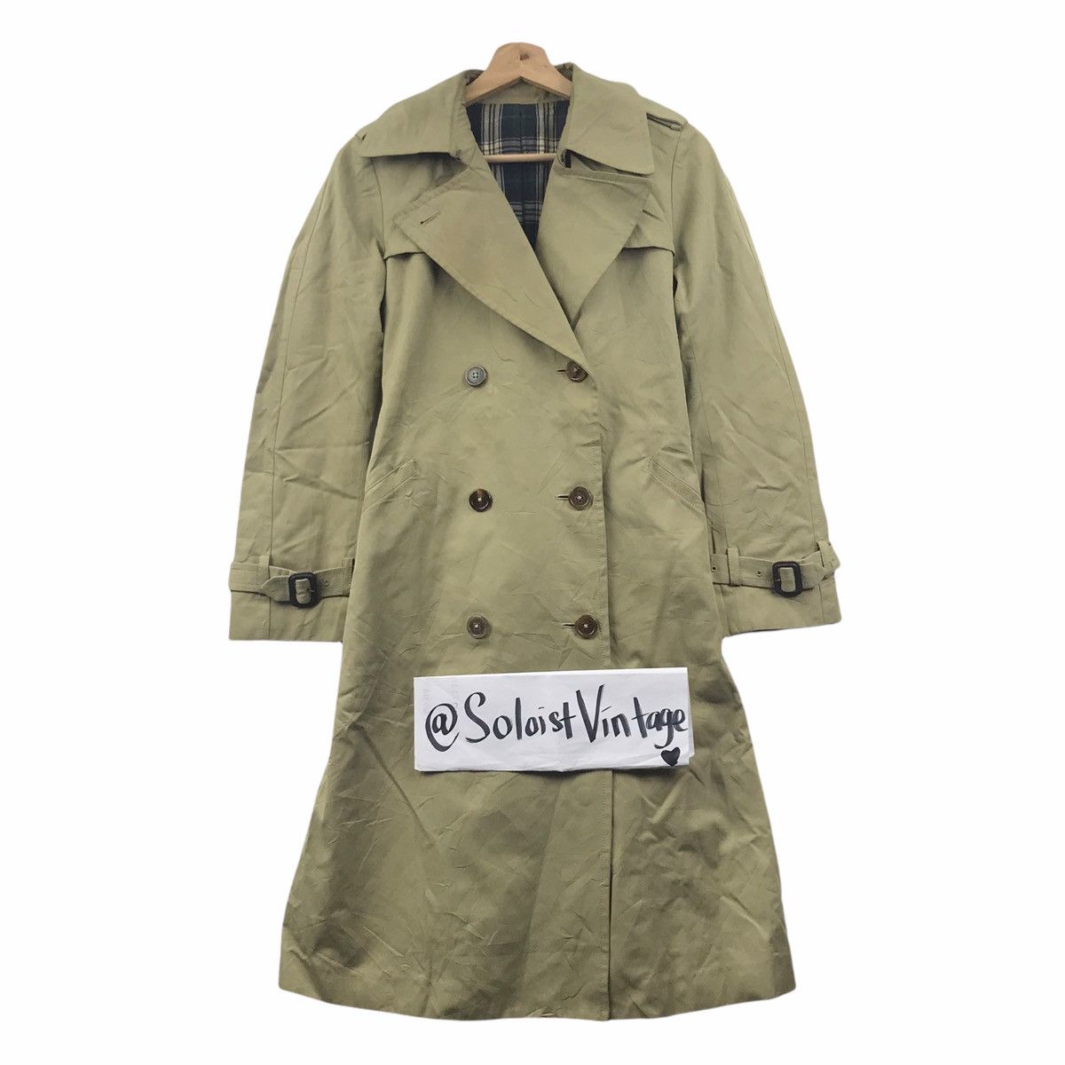 Japanese Brand DRESSTERIOR Japanese Designer Overcoat Long Coat Trench Size US S / EU 44-46 / 1 - 1 Thumbnail