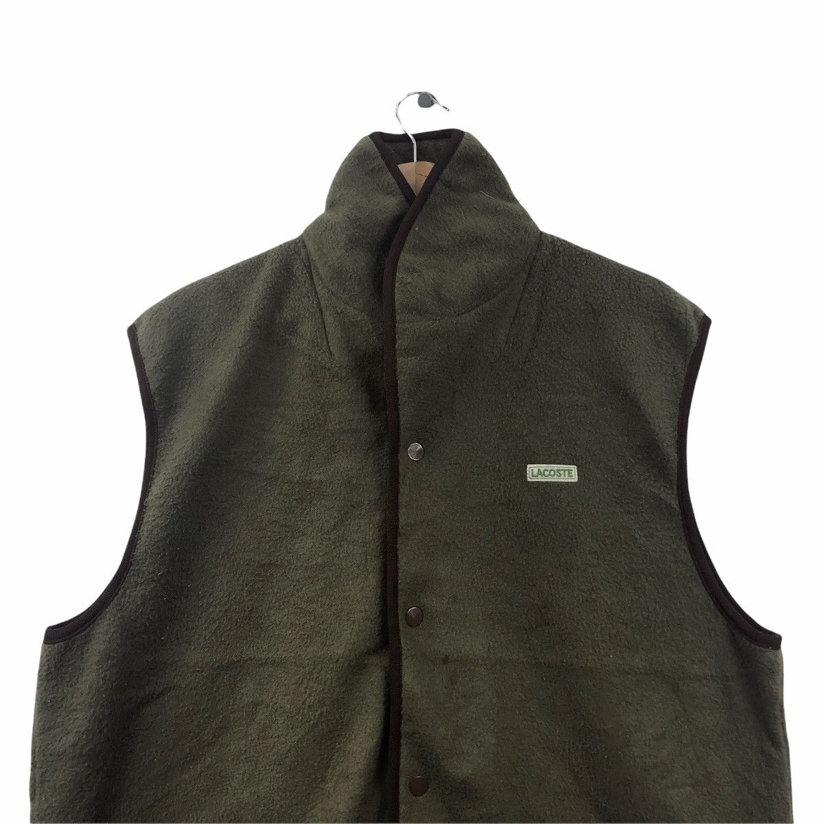 Vintage CHEMISE LACOSTE HOMEWEAR Sport Tennis Green Vest Jacket Size US L / EU 52-54 / 3 - 2 Thumbnail