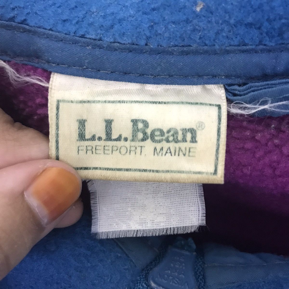 L.L. Bean Vintage L.L BEAN USA Fleece Retro Sherpa Jacket LL Bean Size US M / EU 48-50 / 2 - 4 Thumbnail