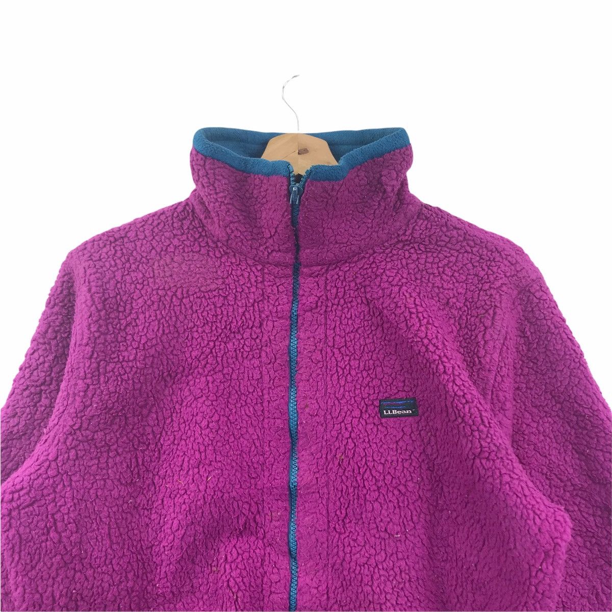 L.L. Bean Vintage L.L BEAN USA Fleece Retro Sherpa Jacket LL Bean Size US M / EU 48-50 / 2 - 2 Thumbnail