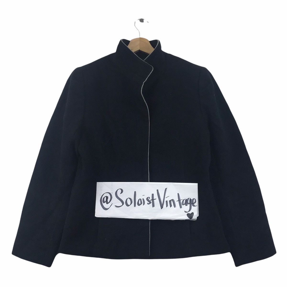 Japanese Brand VIVA PRESTO Japanese Brand Black Blazer Coat Size US S / EU 44-46 / 1 - 1 Thumbnail