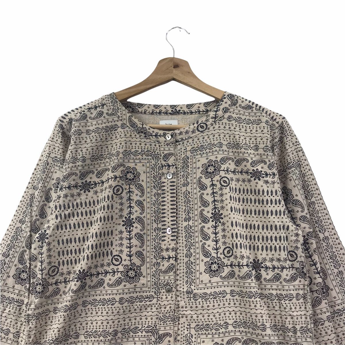 Japanese Brand HEART MARKET Paisley Overprint Japanese Brand Long Dress Size M / US 6-8 / IT 42-44 - 2 Thumbnail