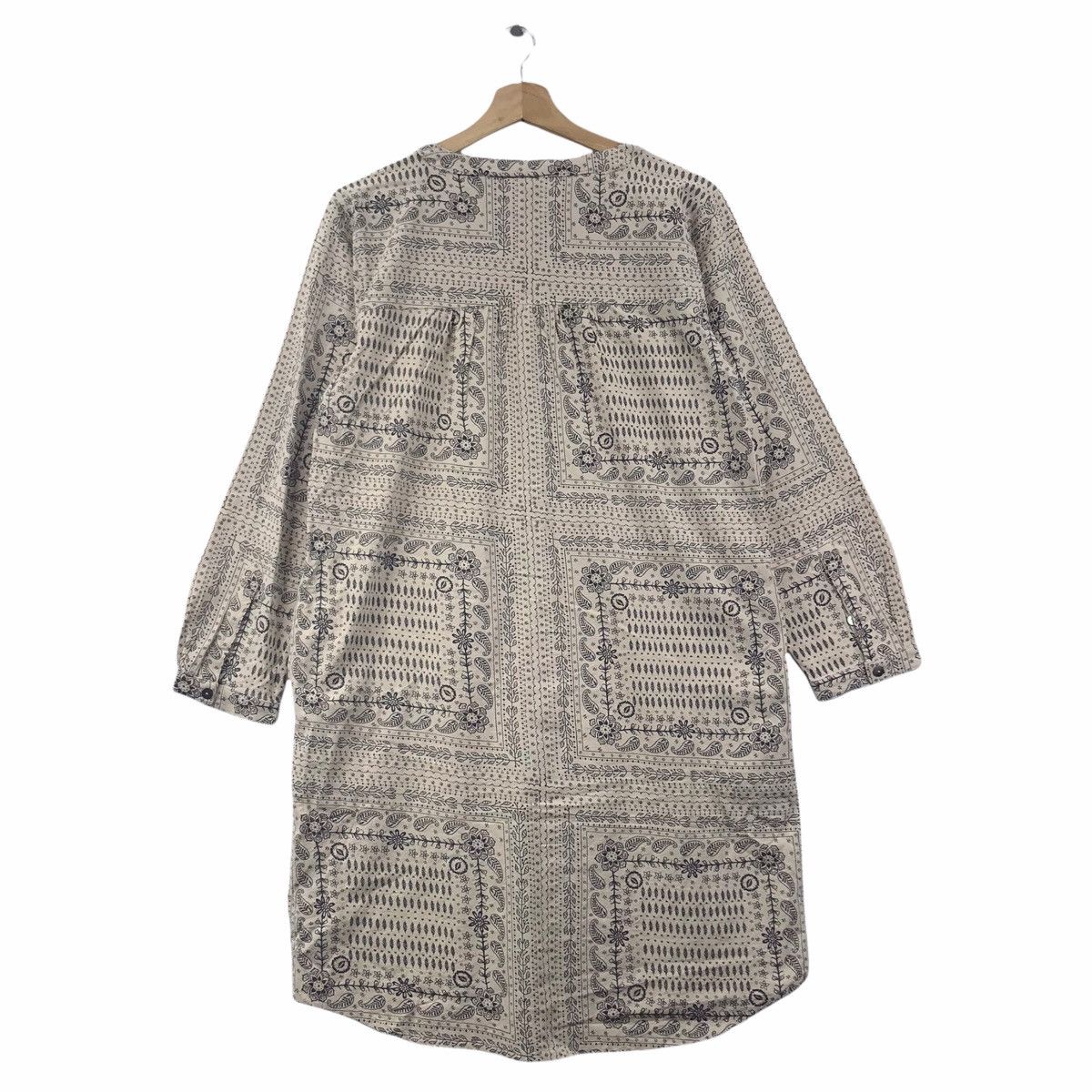 Japanese Brand HEART MARKET Paisley Overprint Japanese Brand Long Dress Size M / US 6-8 / IT 42-44 - 6 Thumbnail